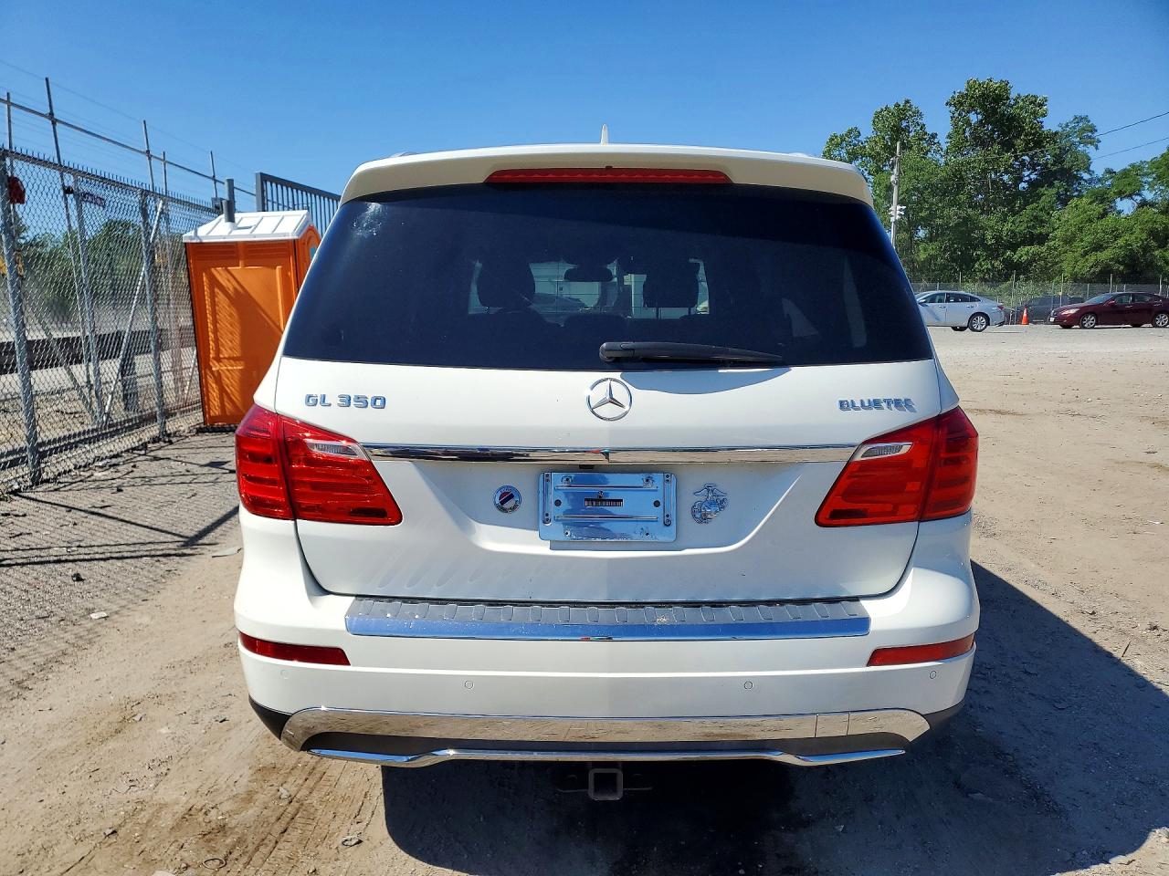 2013 Mercedes-benz Gl 350 Bluetec White vin: 4JGDF2EE9DA190750