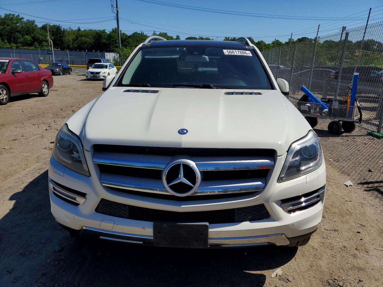 2013 Mercedes-benz Gl 350 Bluetec White vin: 4JGDF2EE9DA190750