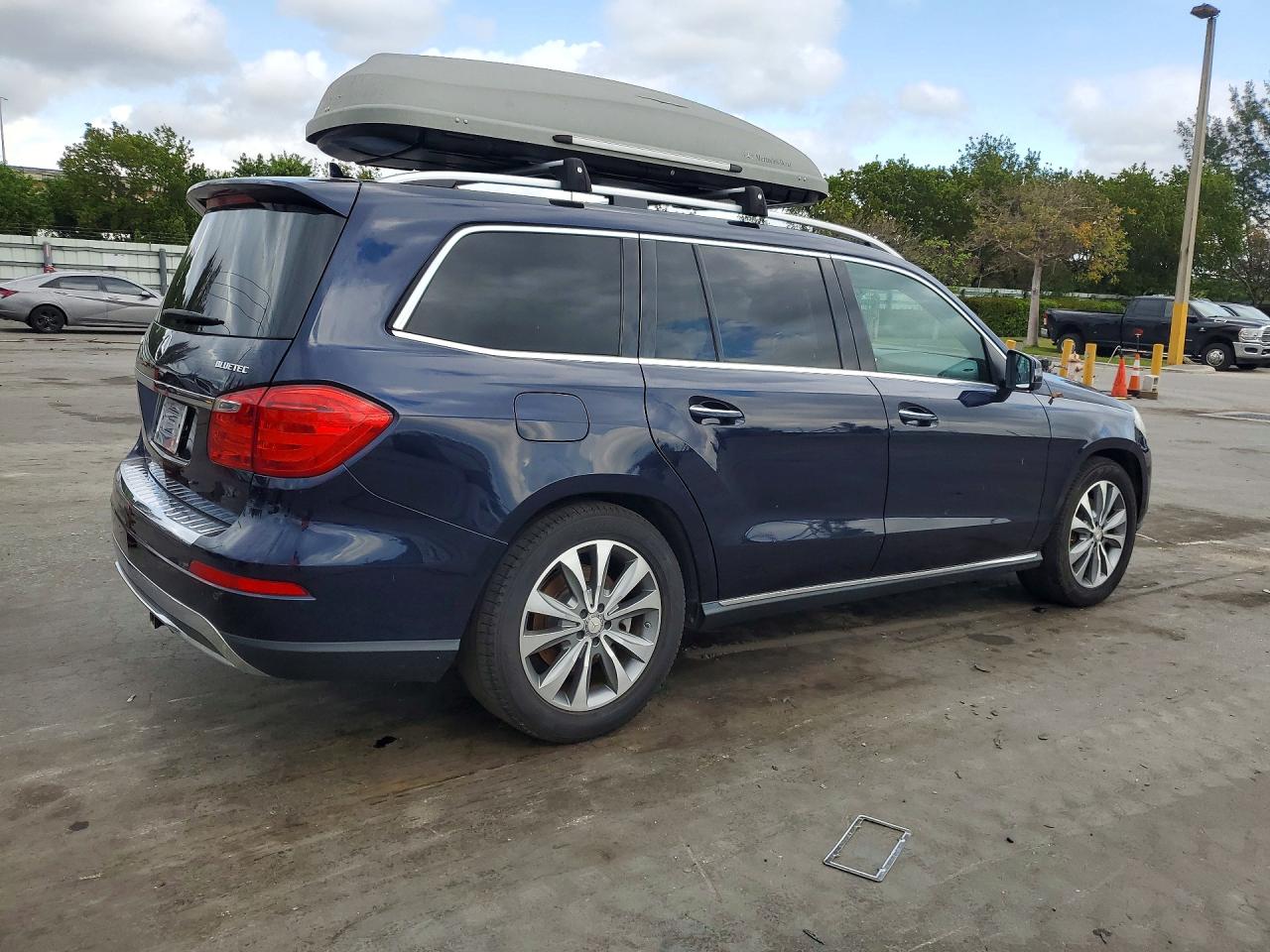 2014 Mercedes-benz Gl 350 Bluetec Синий vin: 4JGDF2EE9EA280059