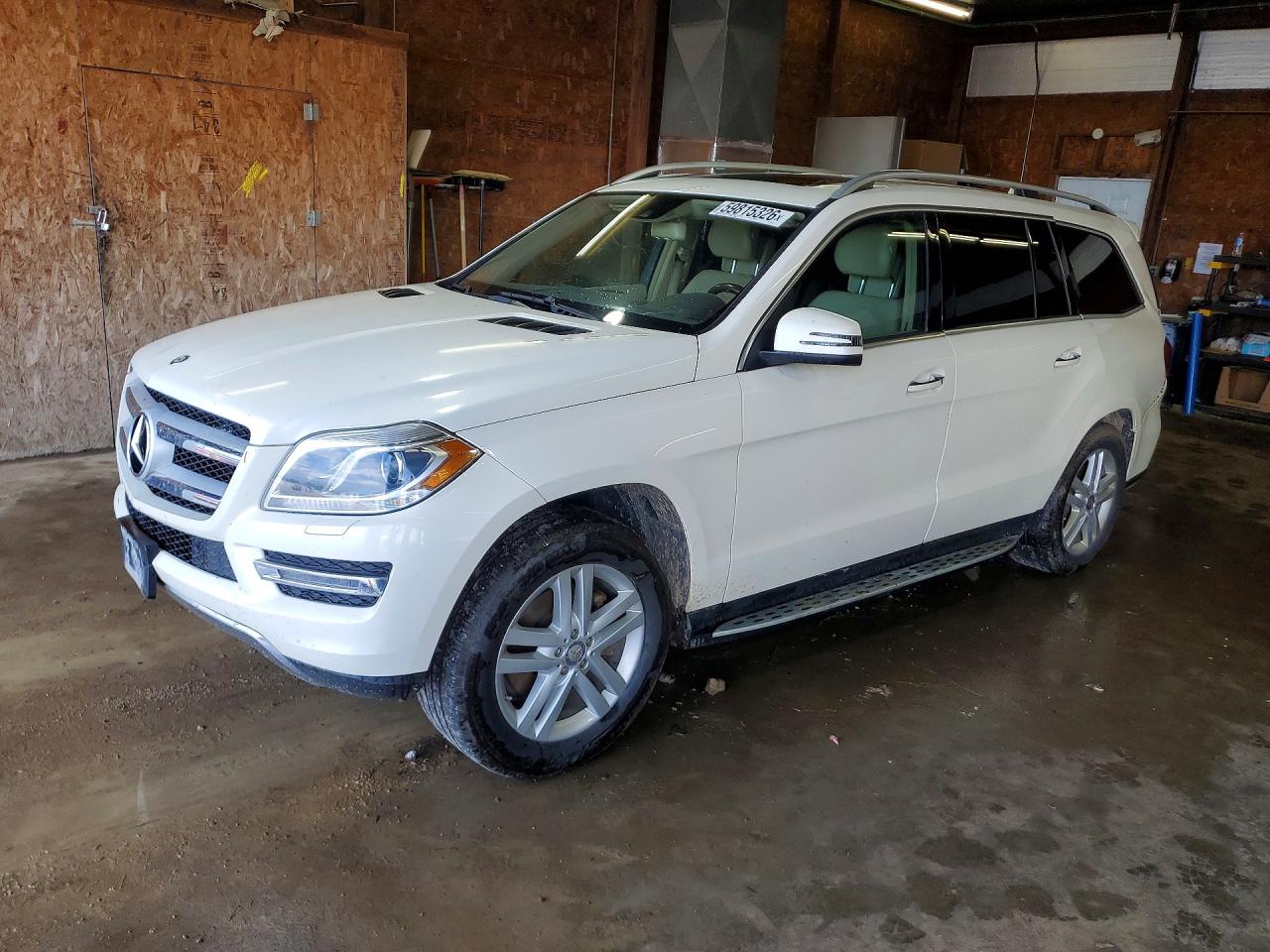 2013 Mercedes-benz Gl 350 Bluetec White vin: 4JGDF2EEXDA137510