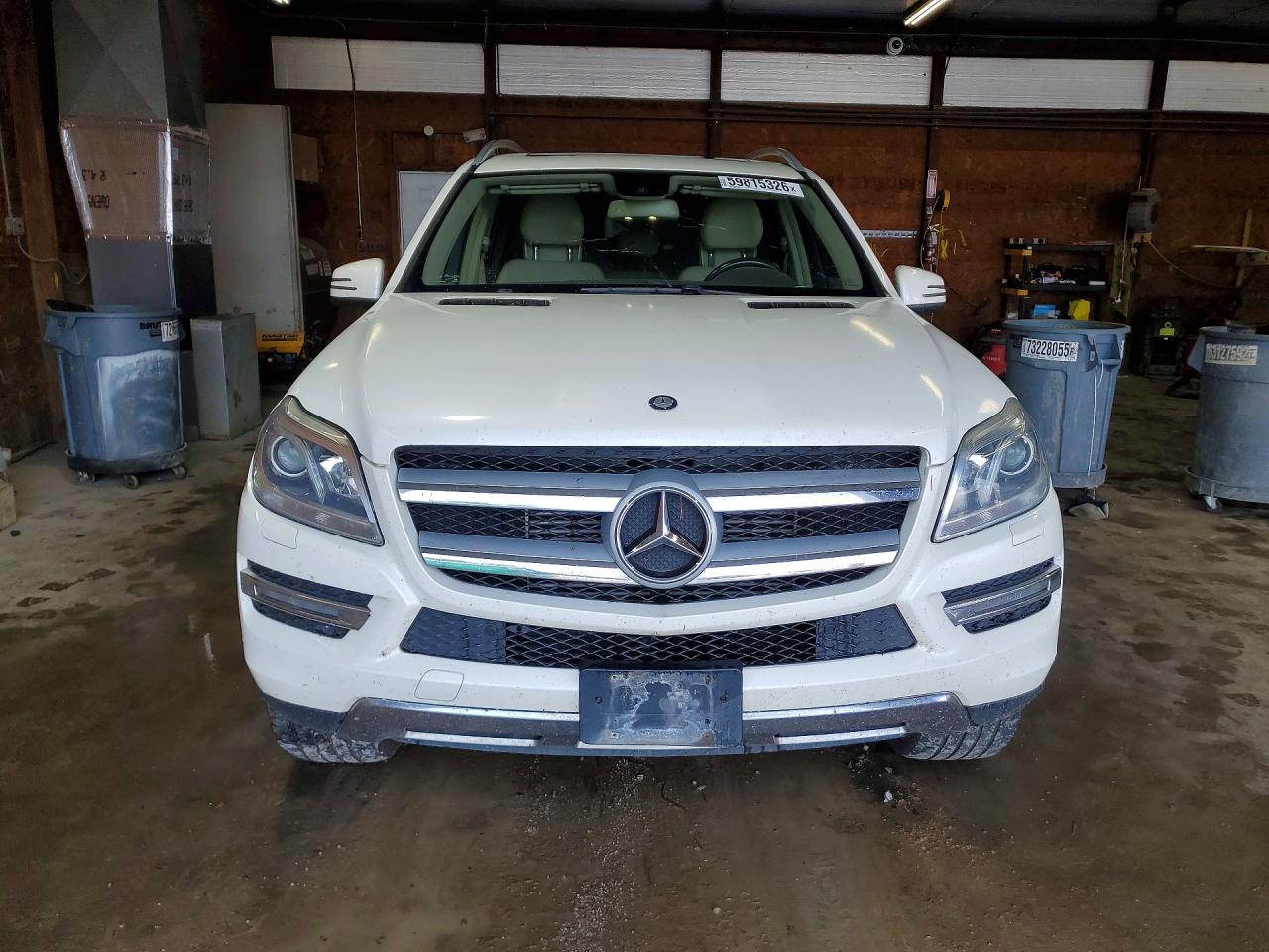 2013 Mercedes-benz Gl 350 Bluetec White vin: 4JGDF2EEXDA137510
