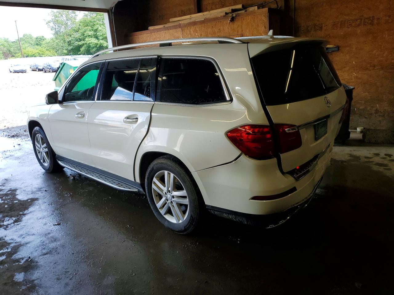 2013 Mercedes-benz Gl 350 Bluetec White vin: 4JGDF2EEXDA137510
