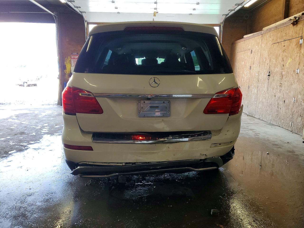 2013 Mercedes-benz Gl 350 Bluetec White vin: 4JGDF2EEXDA137510
