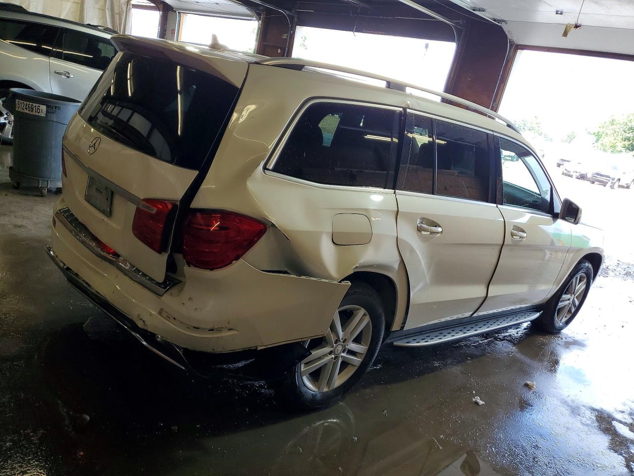 2013 Mercedes-benz Gl 350 Bluetec White vin: 4JGDF2EEXDA137510