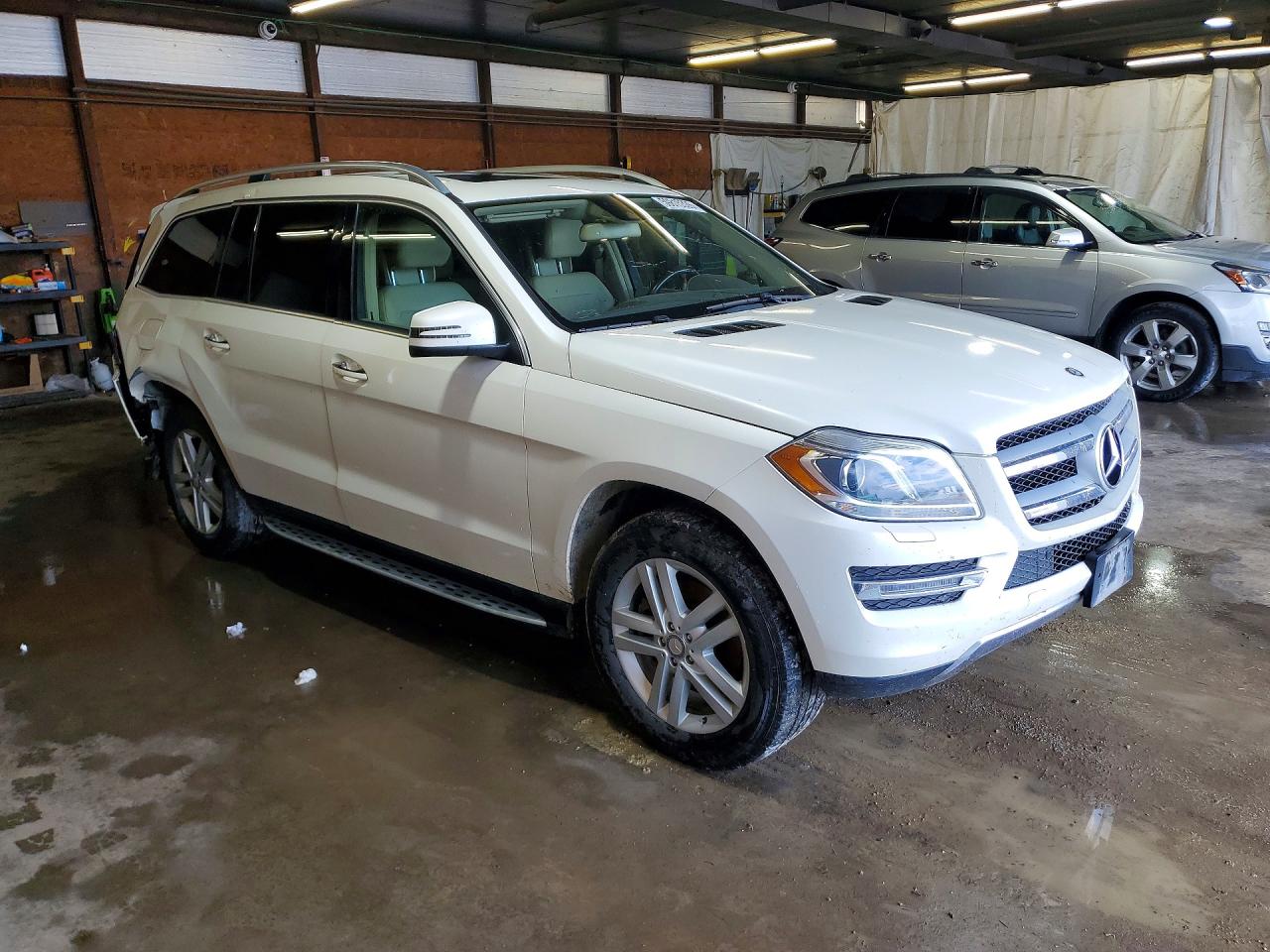 2013 Mercedes-benz Gl 350 Bluetec White vin: 4JGDF2EEXDA137510