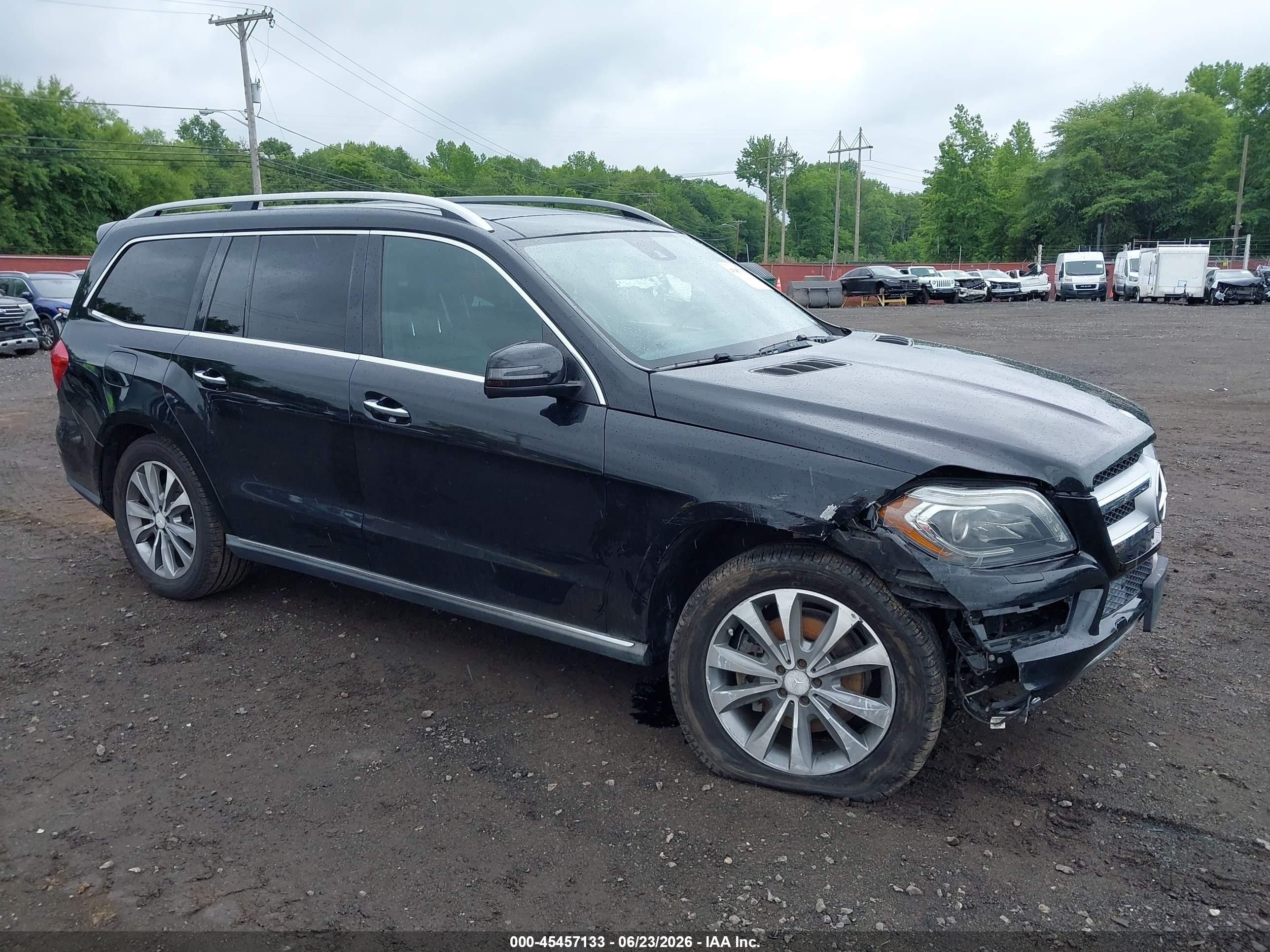 2014 Mercedes-benz Gl 350 Bluetec 4matic Black vin: 4JGDF2EEXEA369994