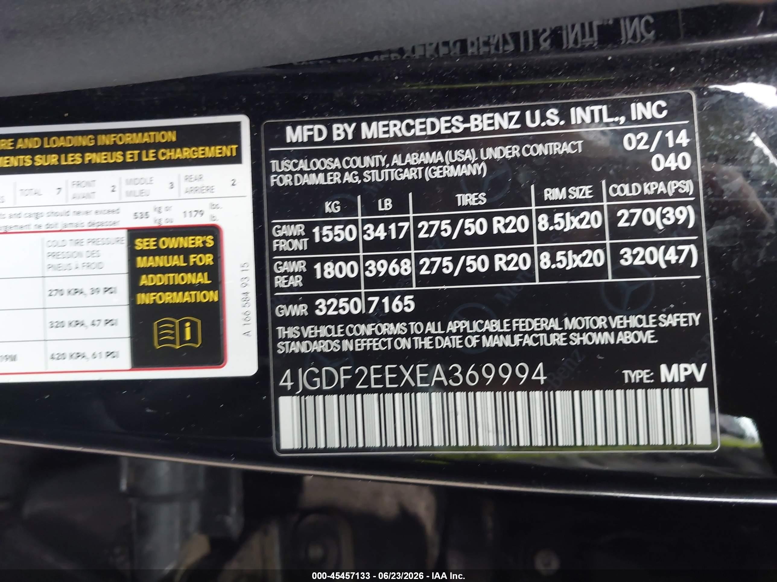2014 Mercedes-benz Gl 350 Bluetec 4matic Black vin: 4JGDF2EEXEA369994