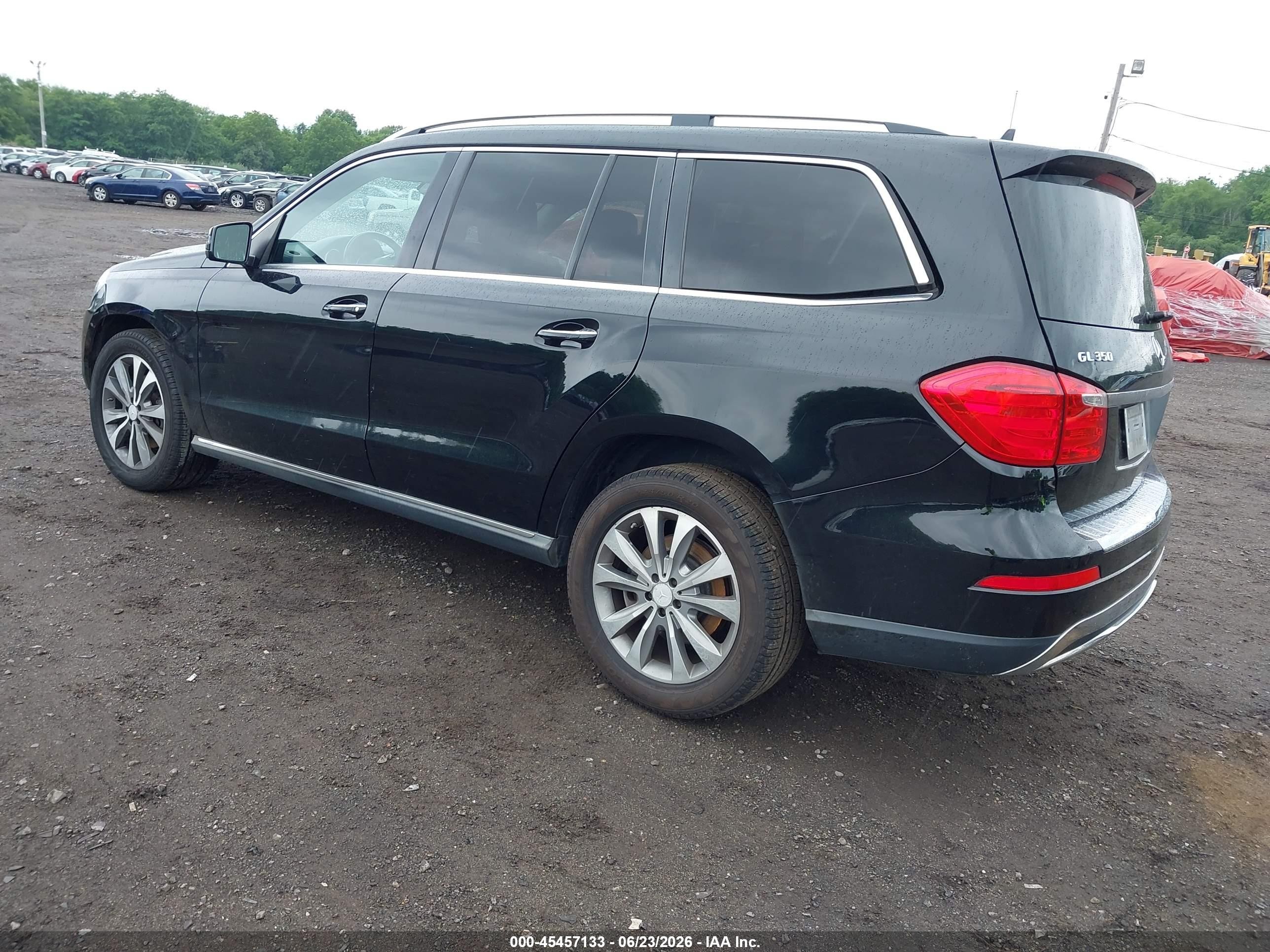 2014 Mercedes-benz Gl 350 Bluetec 4matic Black vin: 4JGDF2EEXEA369994