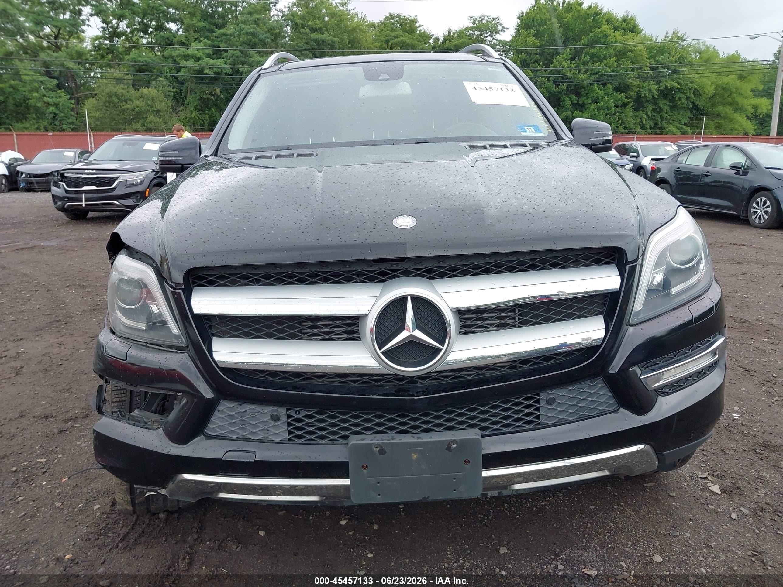 2014 Mercedes-benz Gl 350 Bluetec 4matic Black vin: 4JGDF2EEXEA369994