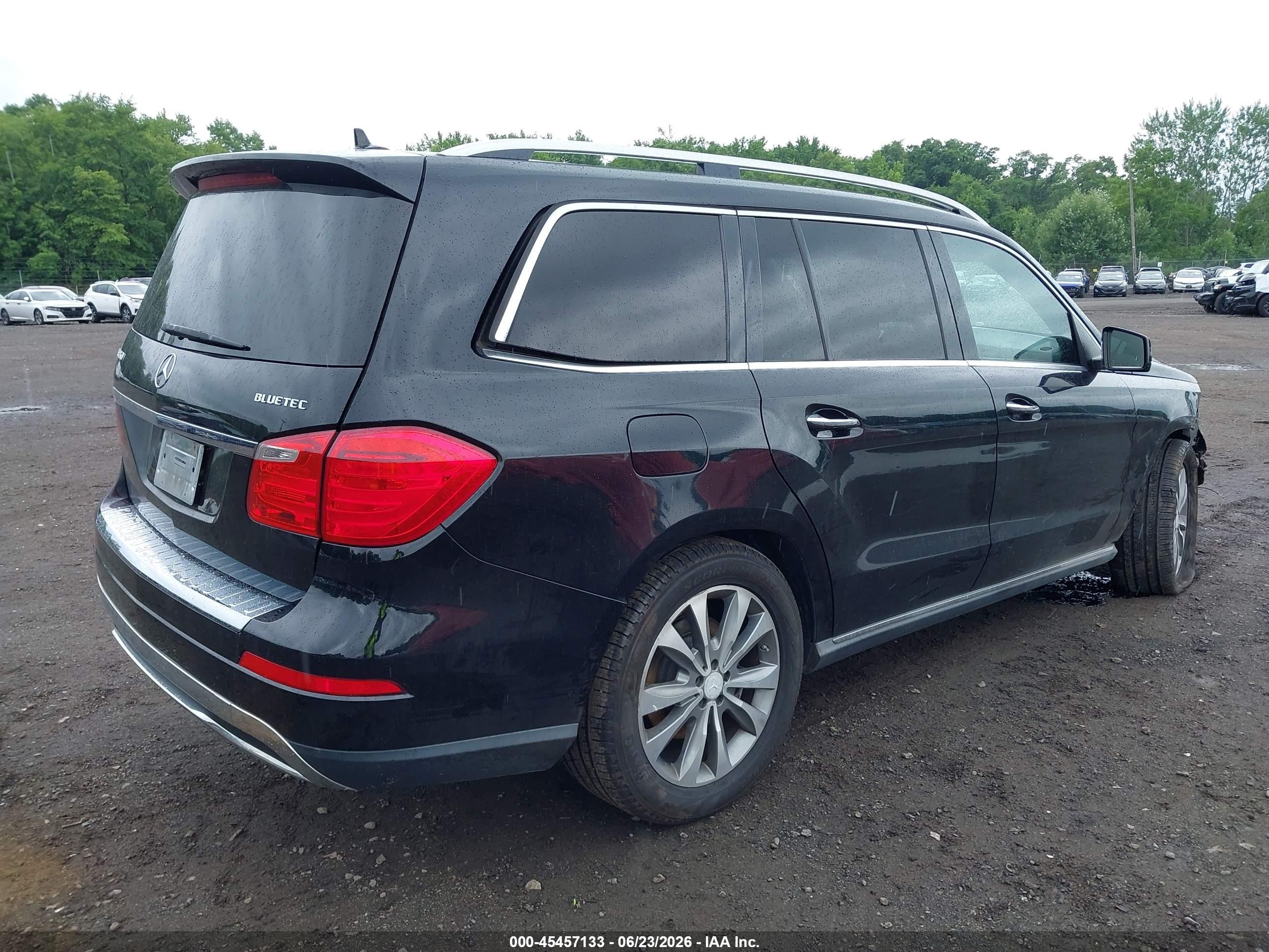 2014 Mercedes-benz Gl 350 Bluetec 4matic Black vin: 4JGDF2EEXEA369994