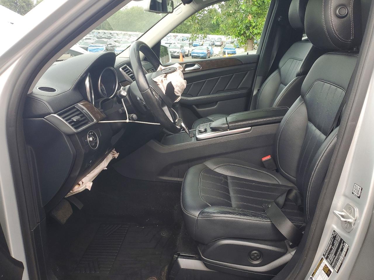 2015 Mercedes-benz Gl 350 Bluetec Silver vin: 4JGDF2EEXFA583899