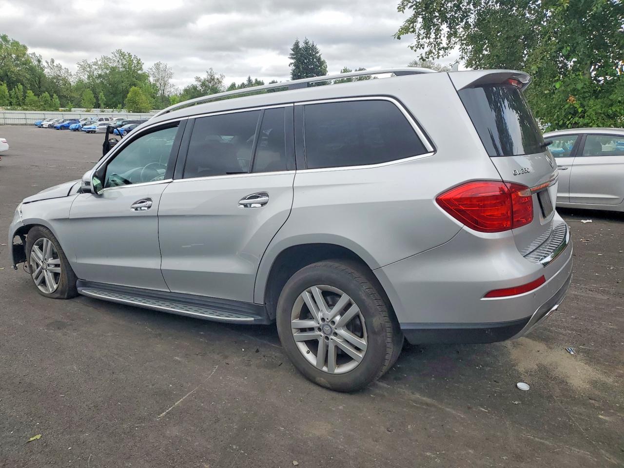 2015 Mercedes-benz Gl 350 Bluetec Silver vin: 4JGDF2EEXFA583899