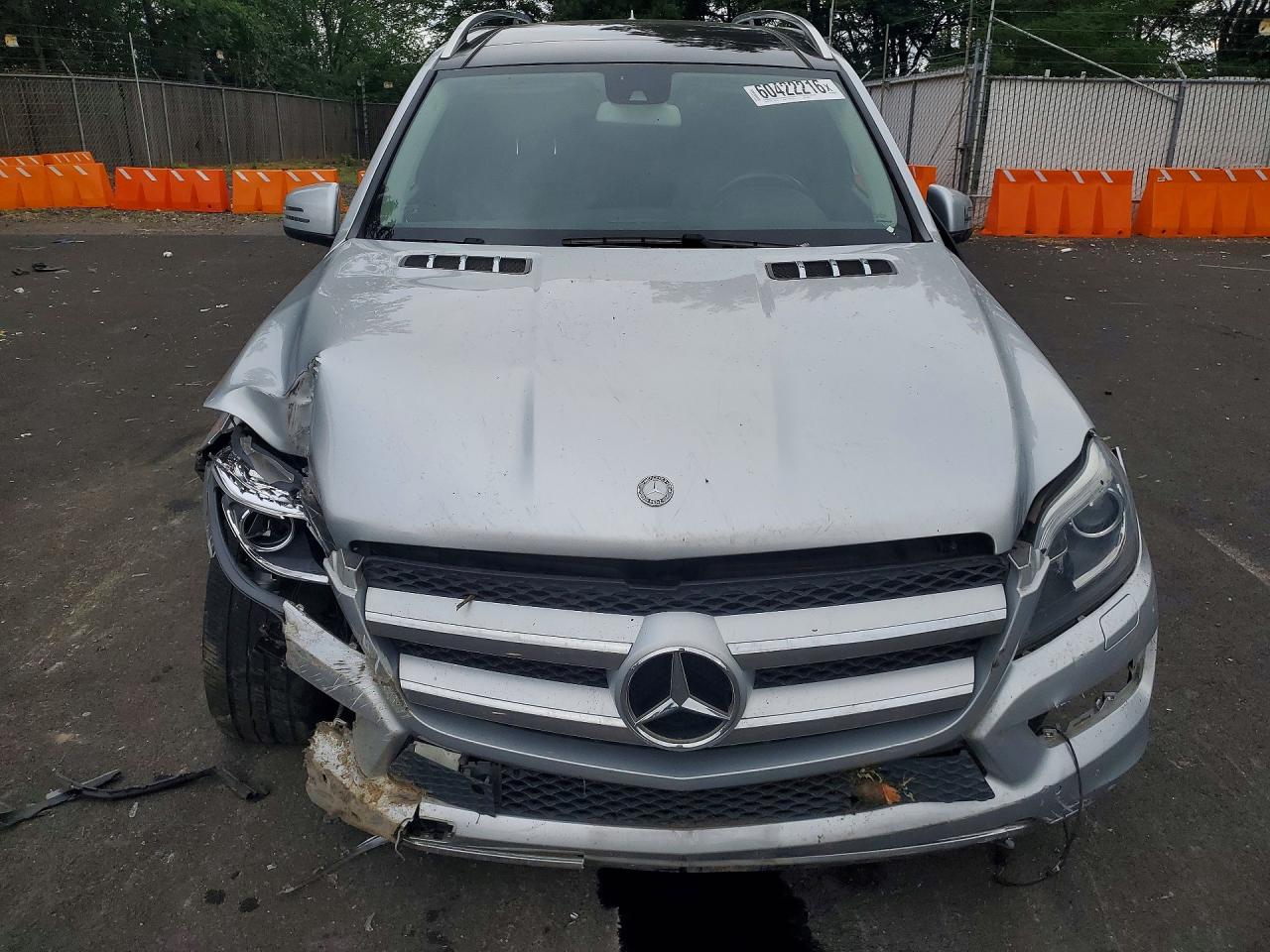 2015 Mercedes-benz Gl 350 Bluetec Silver vin: 4JGDF2EEXFA583899