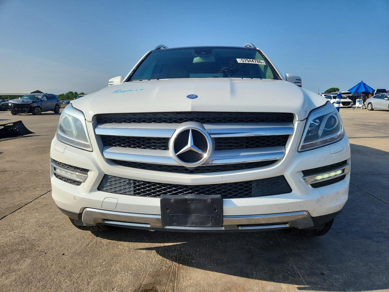 2016 Mercedes-benz Gl 350 Bluetec White vin: 4JGDF2EEXGA702021