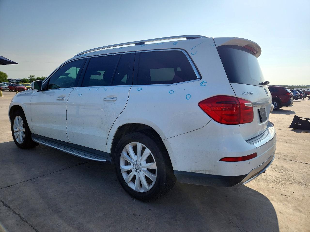2016 Mercedes-benz Gl 350 Bluetec White vin: 4JGDF2EEXGA702021
