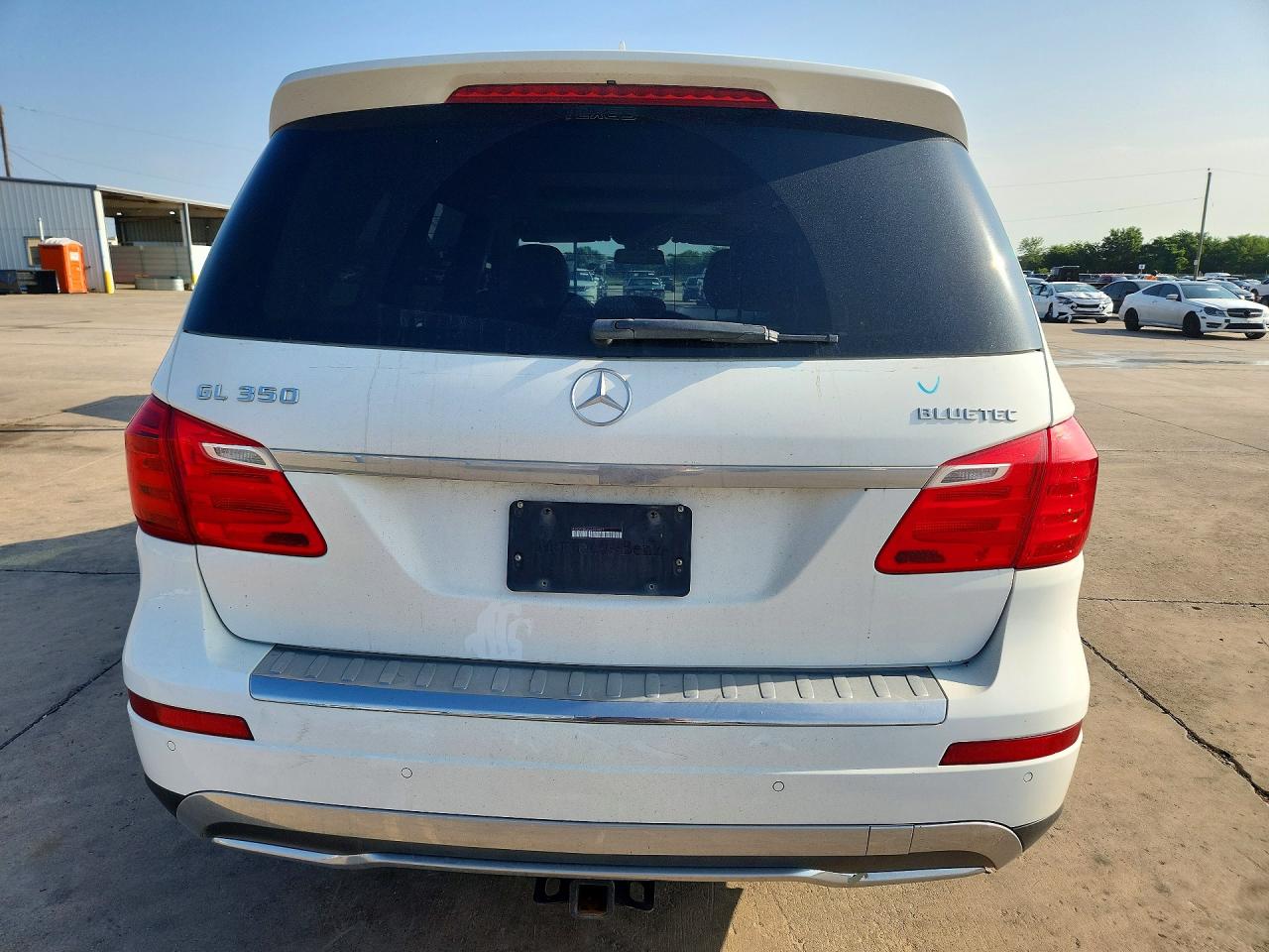 2016 Mercedes-benz Gl 350 Bluetec White vin: 4JGDF2EEXGA702021