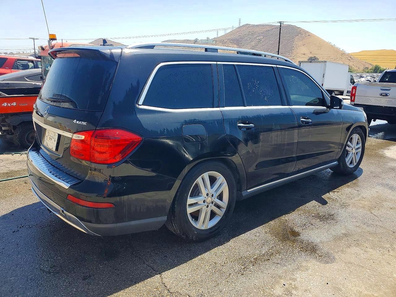 2015 Mercedes-benz Gl 450 4matic Черный vin: 4JGDF6EE0FA459485