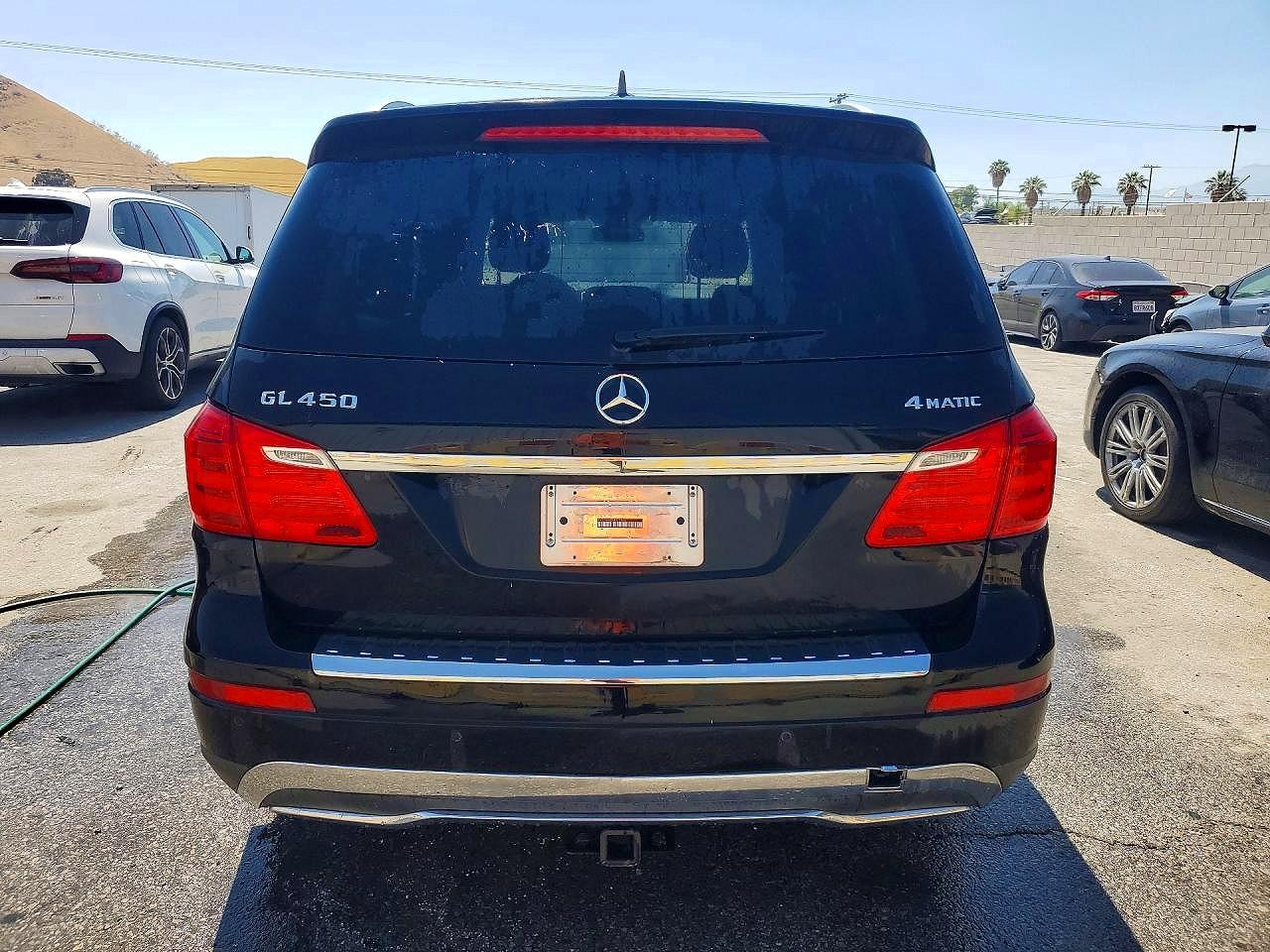 2015 Mercedes-benz Gl 450 4matic Черный vin: 4JGDF6EE0FA459485