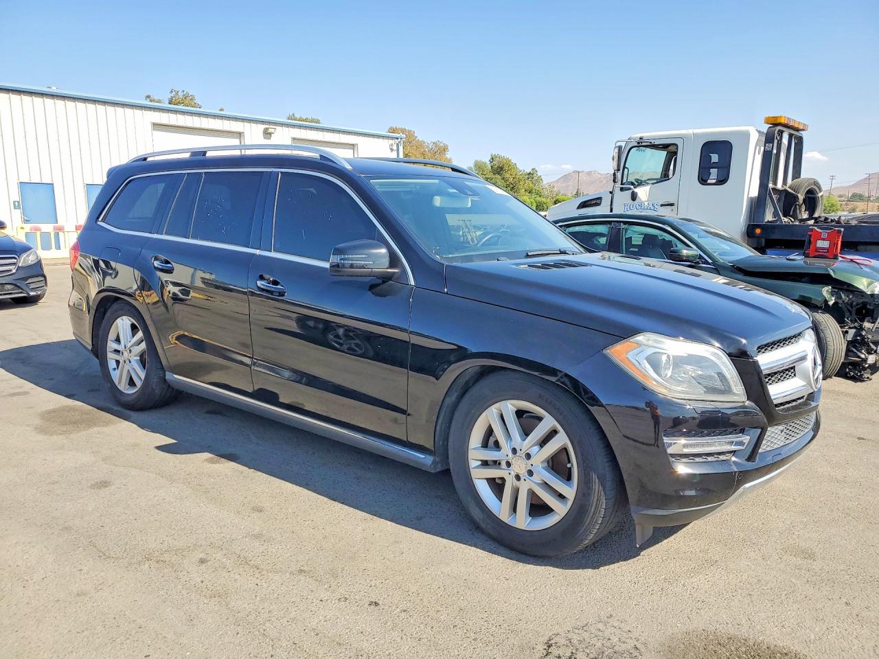 2015 Mercedes-benz Gl 450 4matic Черный vin: 4JGDF6EE0FA459485