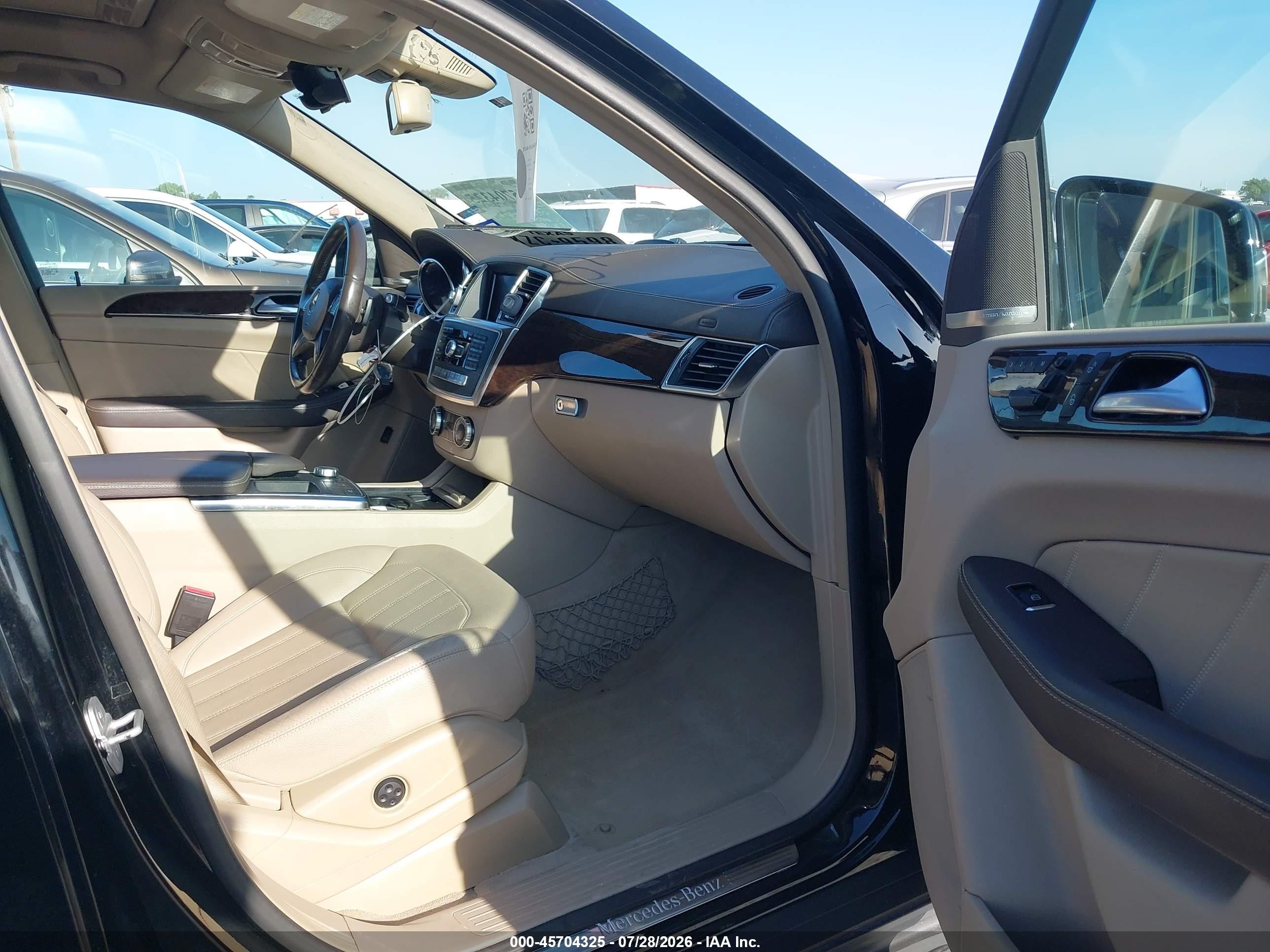 2015 Mercedes-benz Gl 450 4matic Black vin: 4JGDF6EE0FA473158