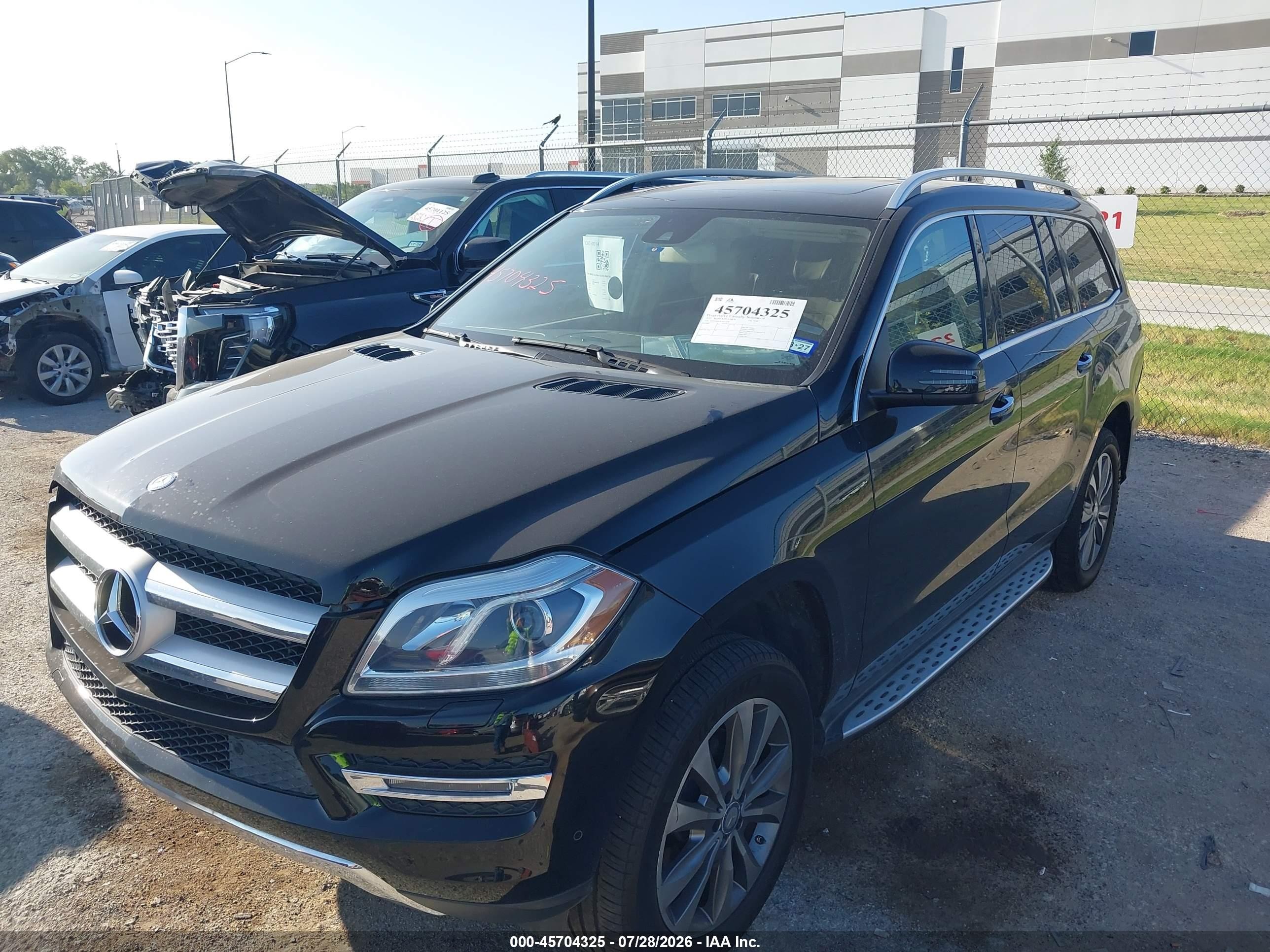 2015 Mercedes-benz Gl 450 4matic Black vin: 4JGDF6EE0FA473158