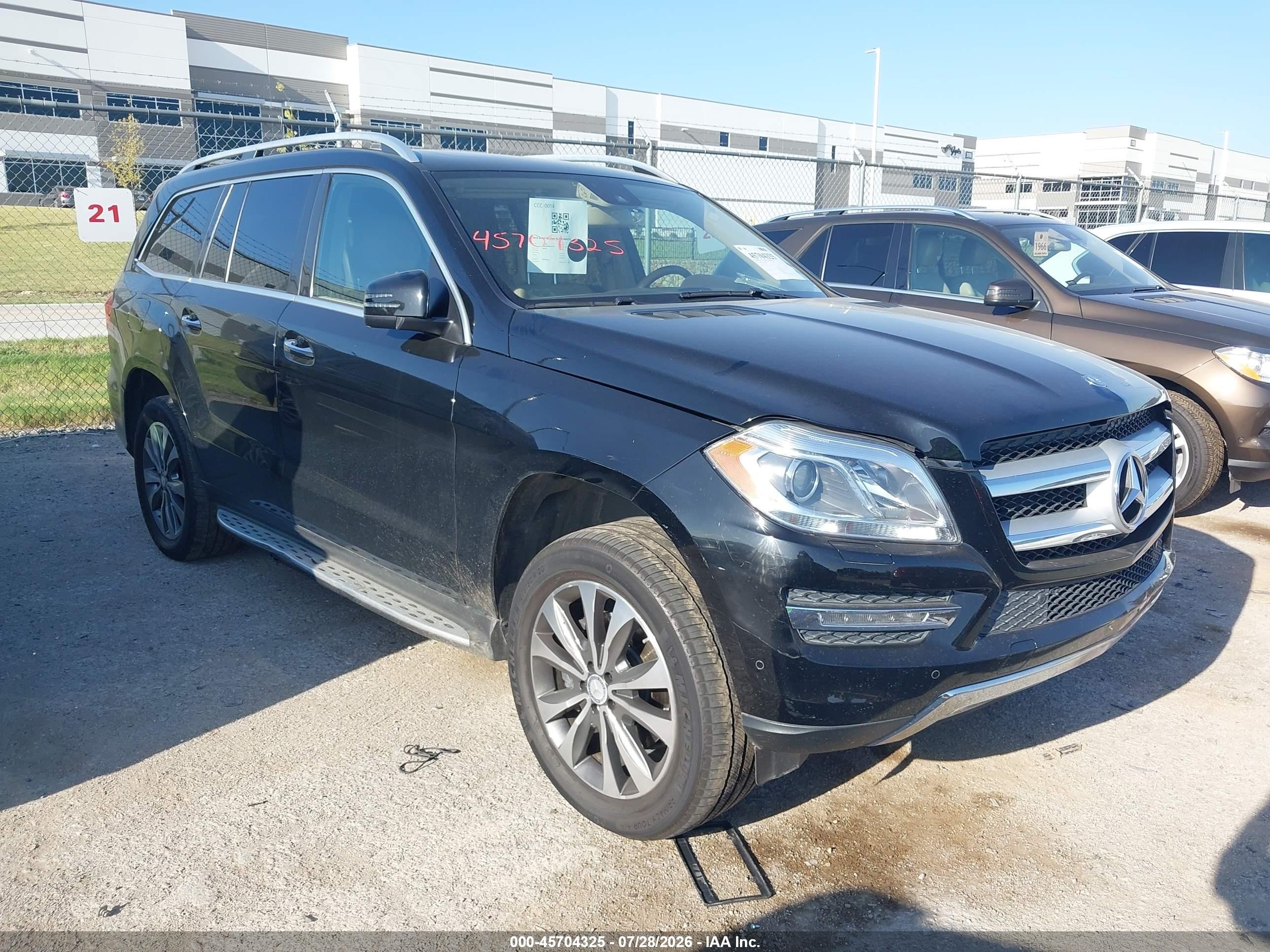 2015 Mercedes-benz Gl 450 4matic Black vin: 4JGDF6EE0FA473158