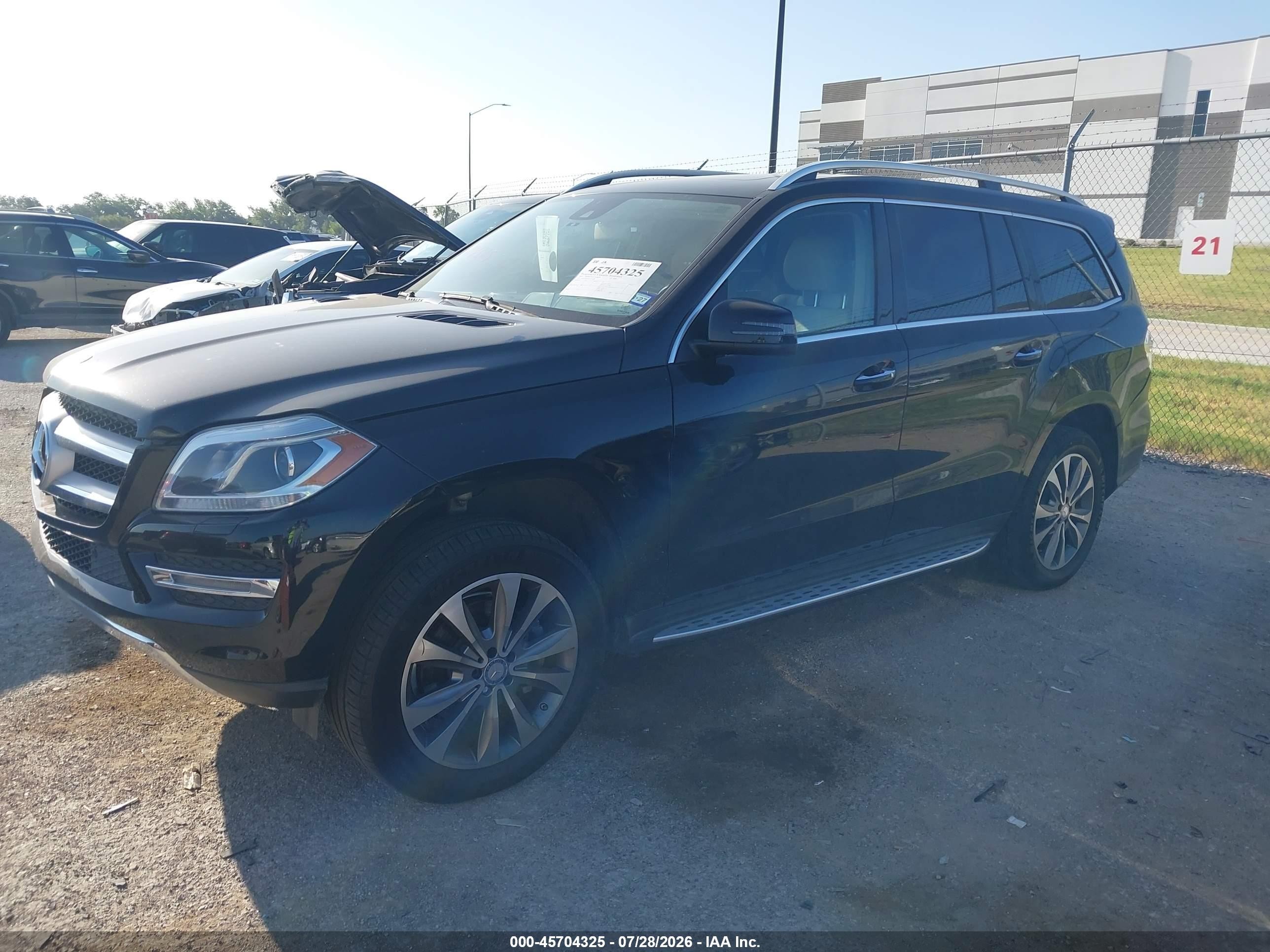 2015 Mercedes-benz Gl 450 4matic Black vin: 4JGDF6EE0FA473158