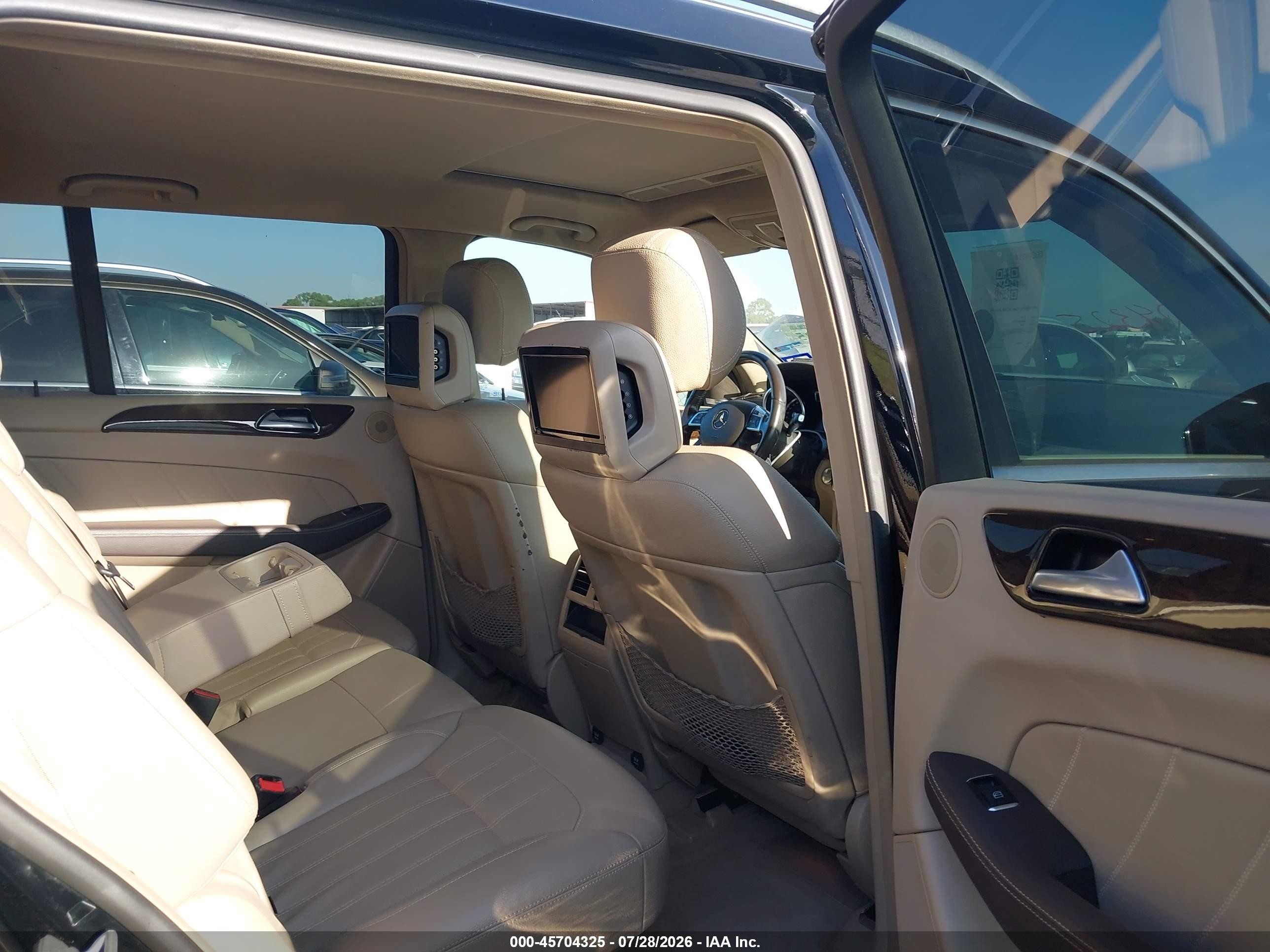 2015 Mercedes-benz Gl 450 4matic Black vin: 4JGDF6EE0FA473158