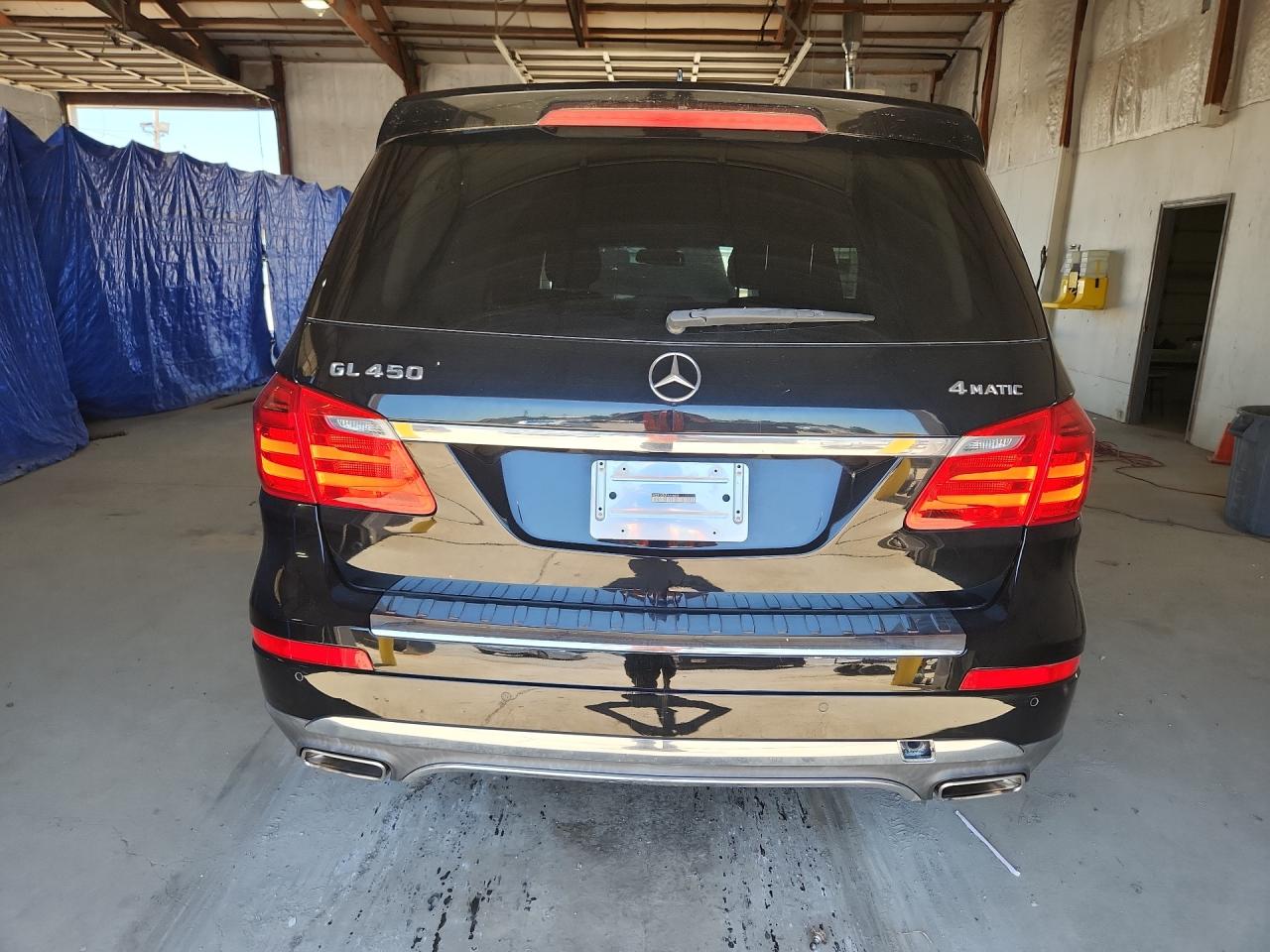 2015 Mercedes-benz Gl 450 4matic Black vin: 4JGDF6EE0FA494429 Damage: Lift Gate, Chipped, 2