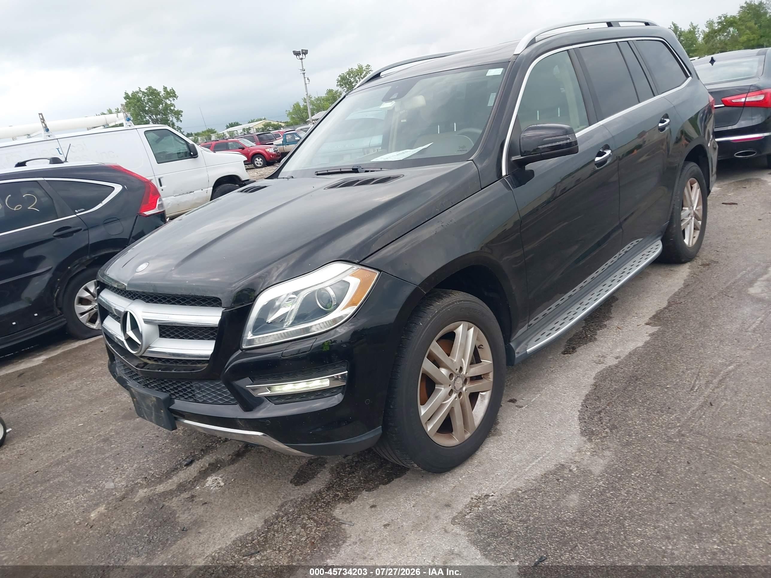 2015 Mercedes-benz Gl 450 4matic Черный vin: 4JGDF6EE0FA536789