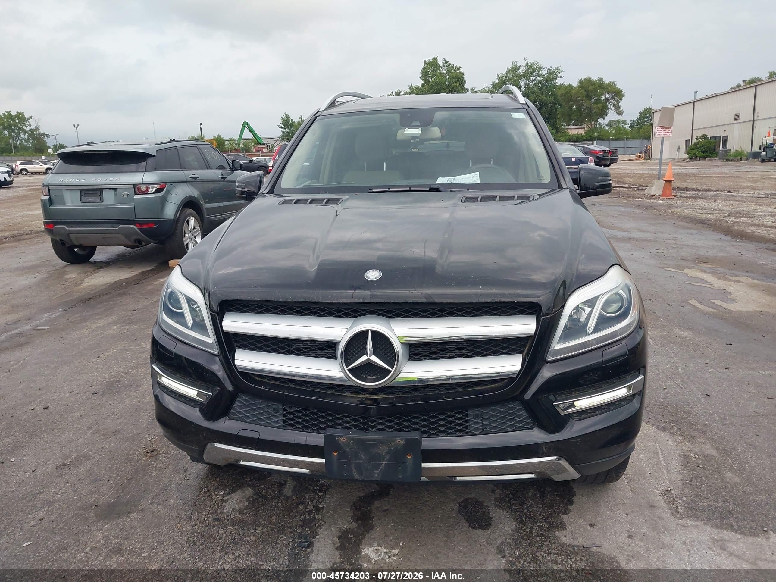 2015 Mercedes-benz Gl 450 4matic Черный vin: 4JGDF6EE0FA536789