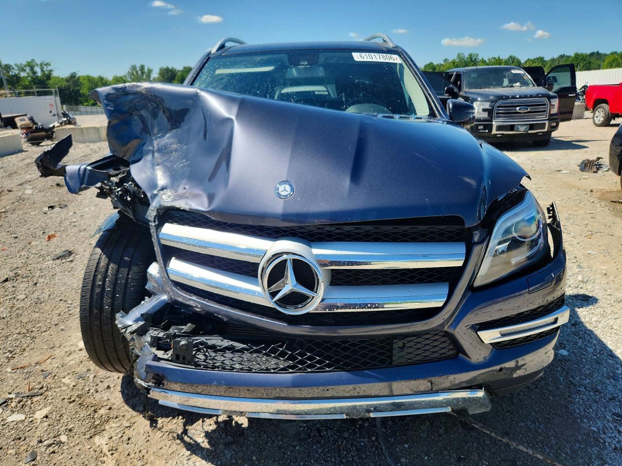 2015 Mercedes-benz Gl 450 4matic Gray vin: 4JGDF6EE0FA538025