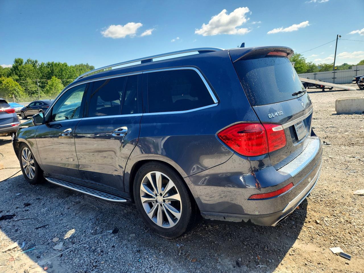 2015 Mercedes-benz Gl 450 4matic Gray vin: 4JGDF6EE0FA538025