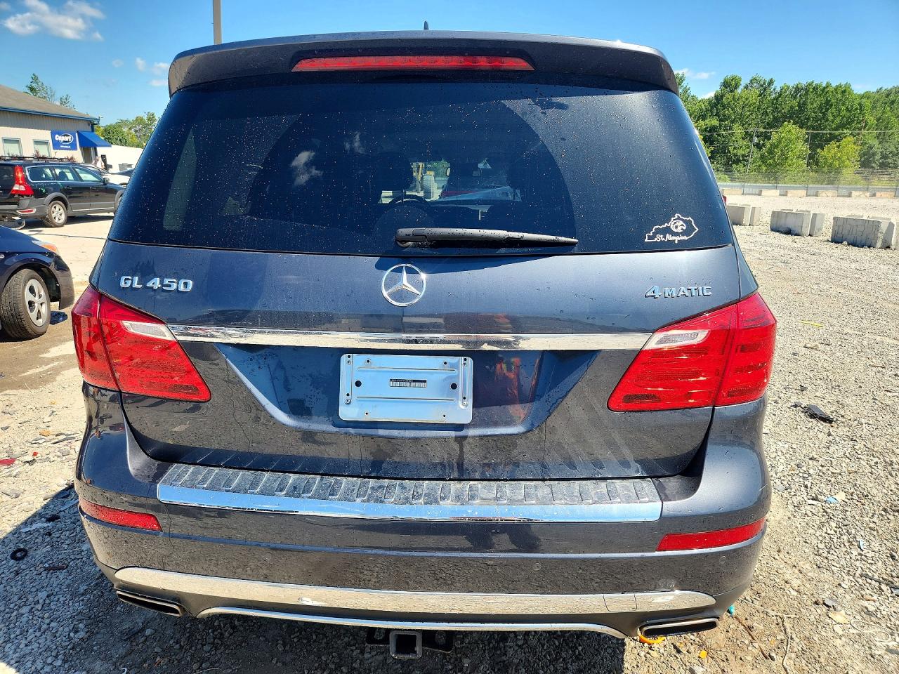 2015 Mercedes-benz Gl 450 4matic Gray vin: 4JGDF6EE0FA538025