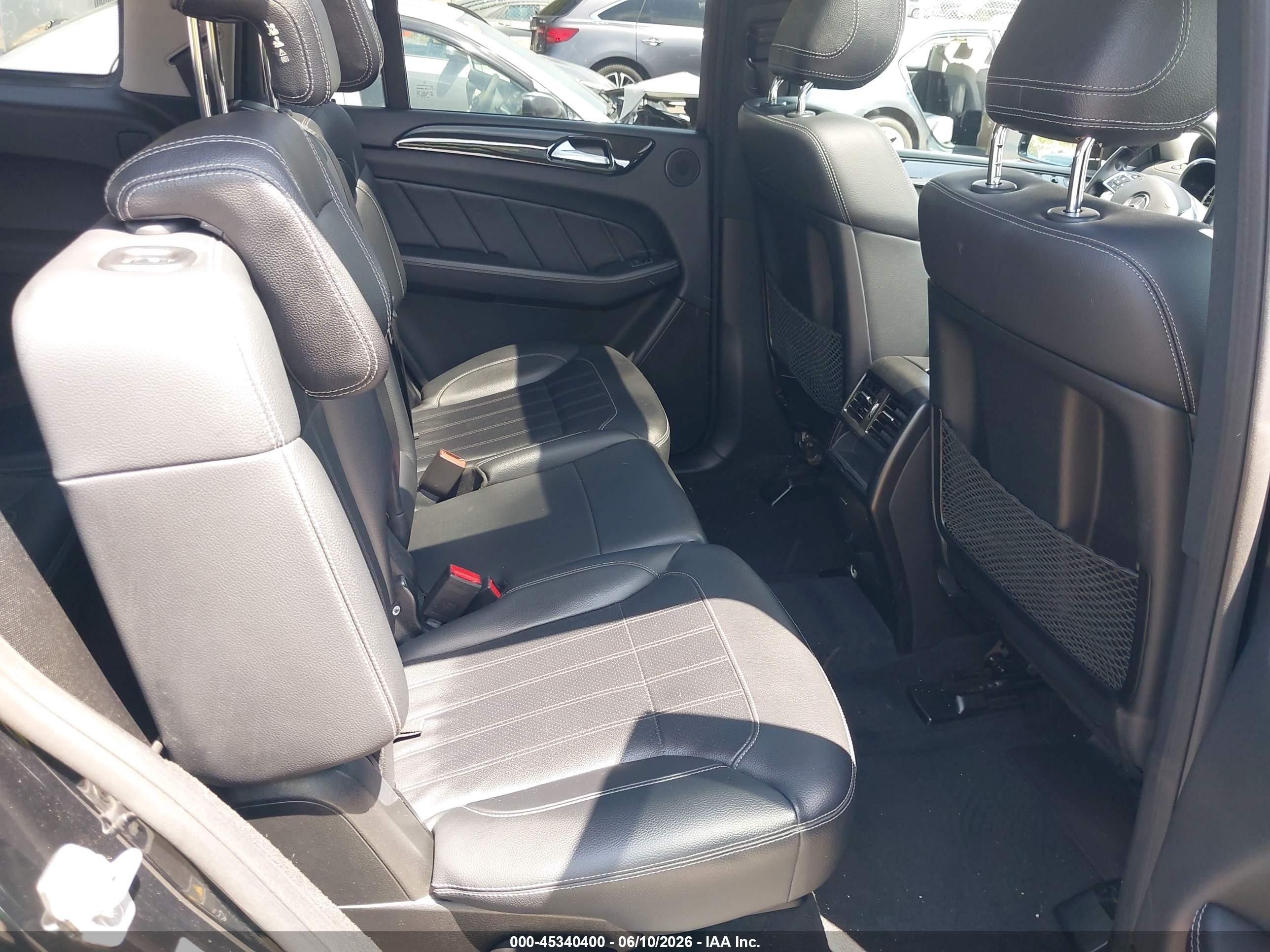 2015 Mercedes-benz Gl 450 4matic Black vin: 4JGDF6EE0FA566889