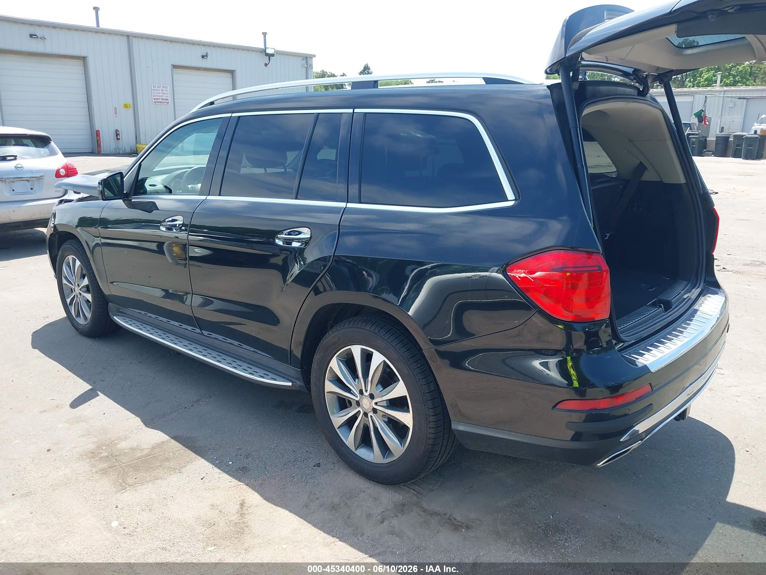 2015 Mercedes-benz Gl 450 4matic Black vin: 4JGDF6EE0FA566889