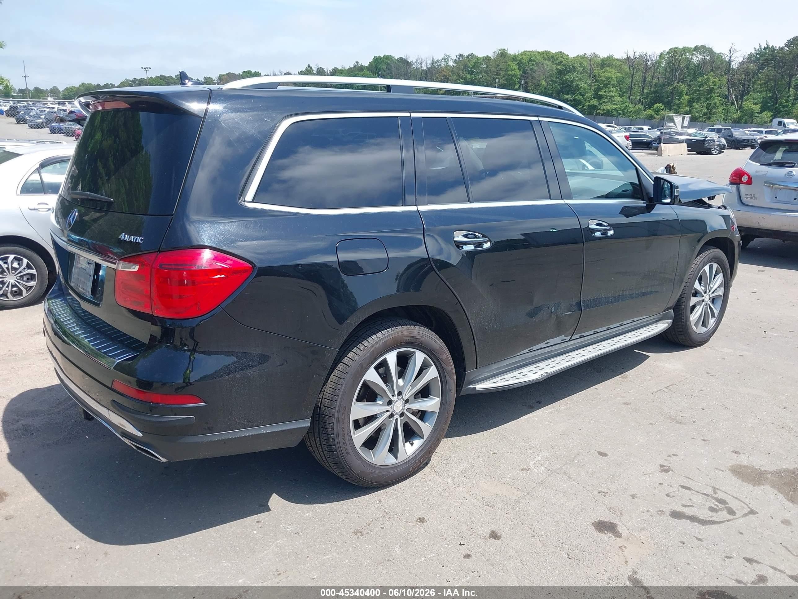 2015 Mercedes-benz Gl 450 4matic Black vin: 4JGDF6EE0FA566889
