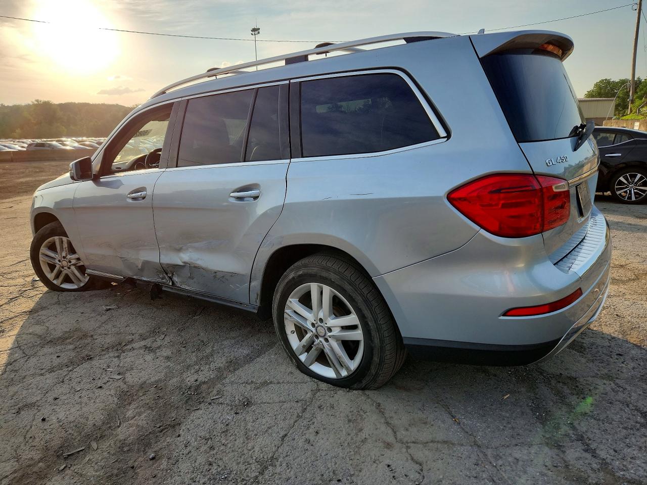 2015 Mercedes-benz Gl 450 4matic Серебряный vin: 4JGDF6EE0FA569999