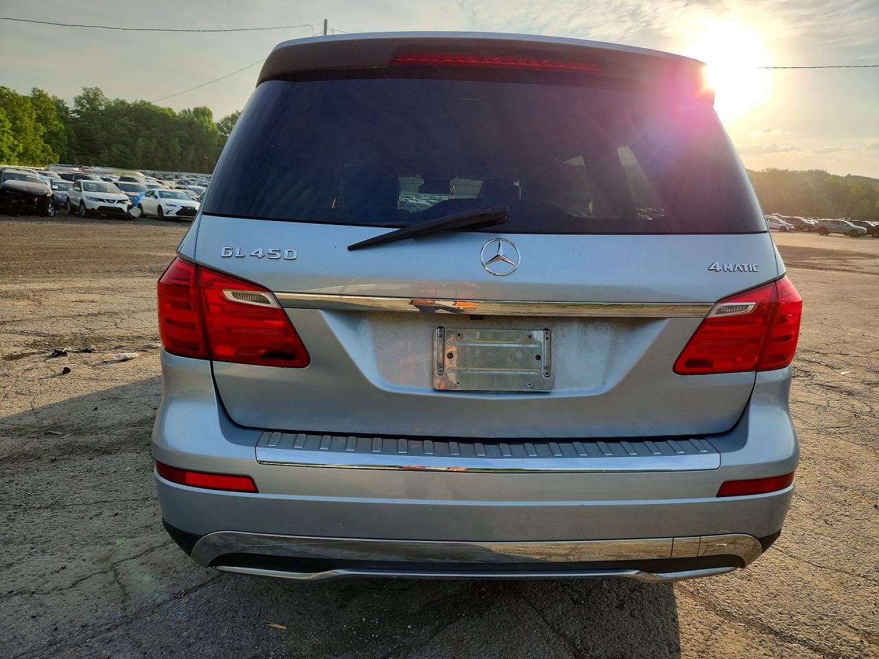 2015 Mercedes-benz Gl 450 4matic Серебряный vin: 4JGDF6EE0FA569999