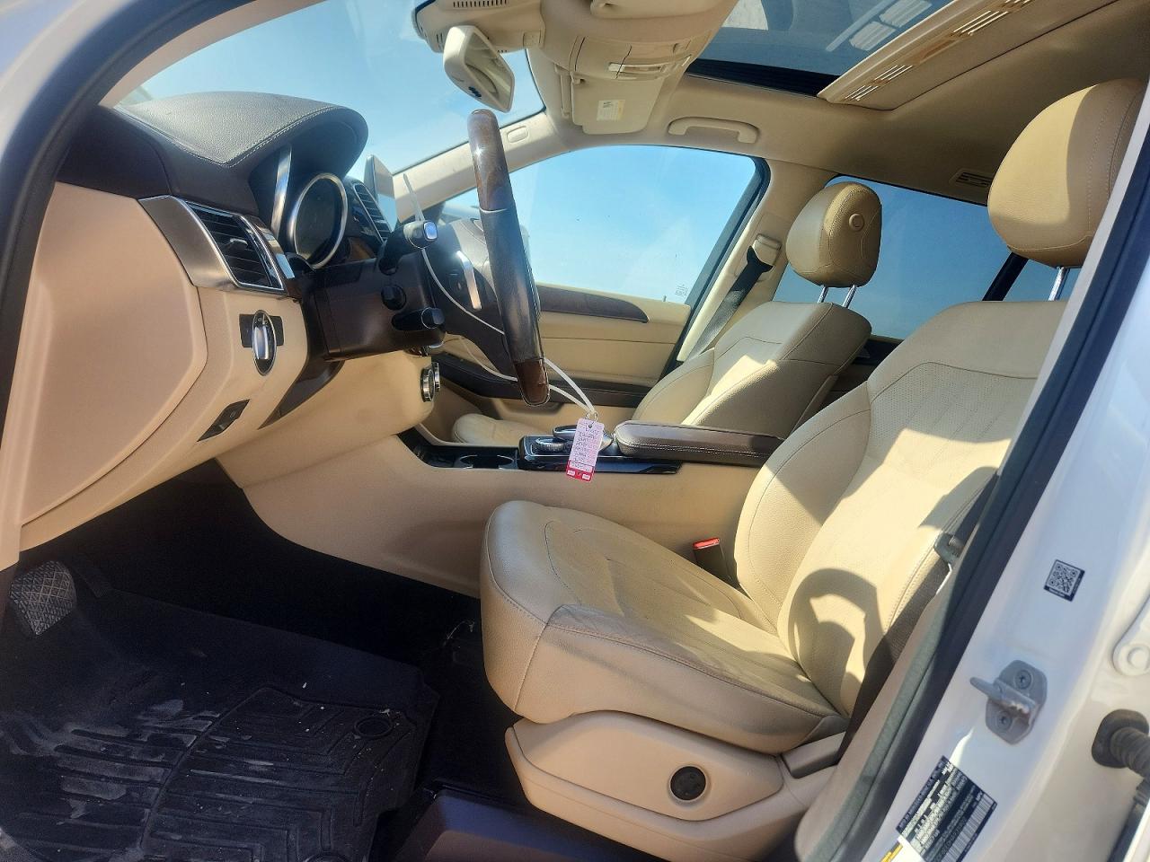 2017 Mercedes-benz Gls 450 4matic White vin: 4JGDF6EE0HA935902