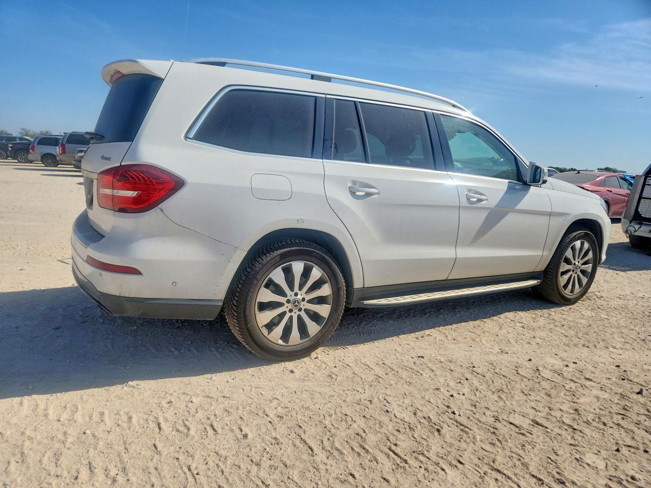 2017 Mercedes-benz Gls 450 4matic White vin: 4JGDF6EE0HA935902