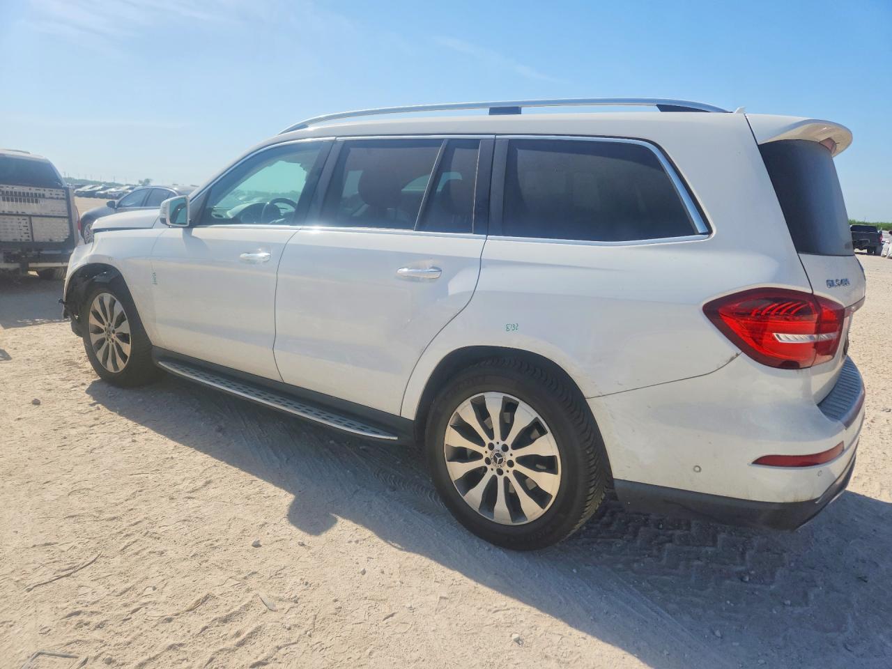 2017 Mercedes-benz Gls 450 4matic White vin: 4JGDF6EE0HA935902