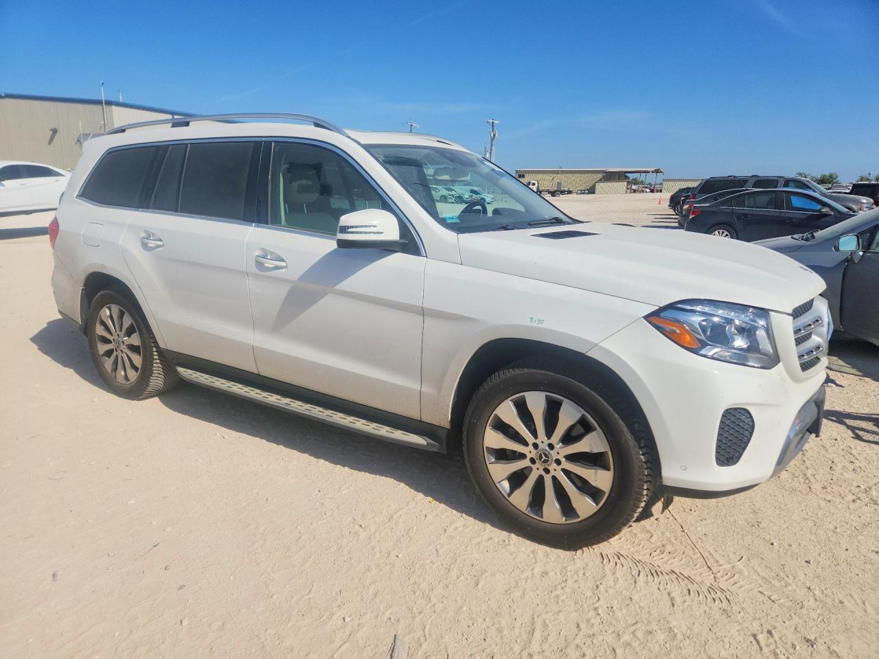 2017 Mercedes-benz Gls 450 4matic White vin: 4JGDF6EE0HA935902