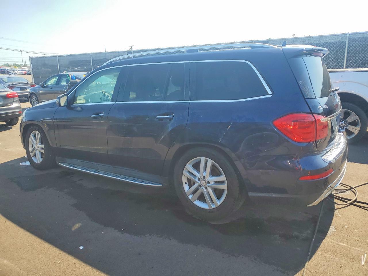 2015 Mercedes-benz Gl 450 4matic Blue vin: 4JGDF6EE1FA463884