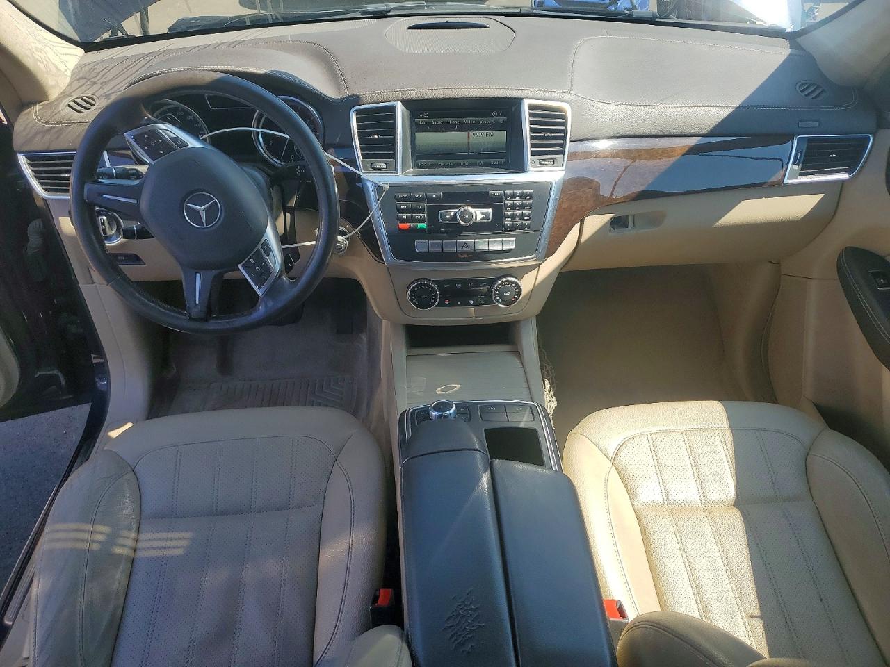 2015 Mercedes-benz Gl 450 4matic Blue vin: 4JGDF6EE1FA463884