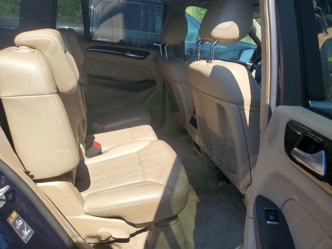 2015 Mercedes-benz Gl 450 4matic Blue vin: 4JGDF6EE1FA463884