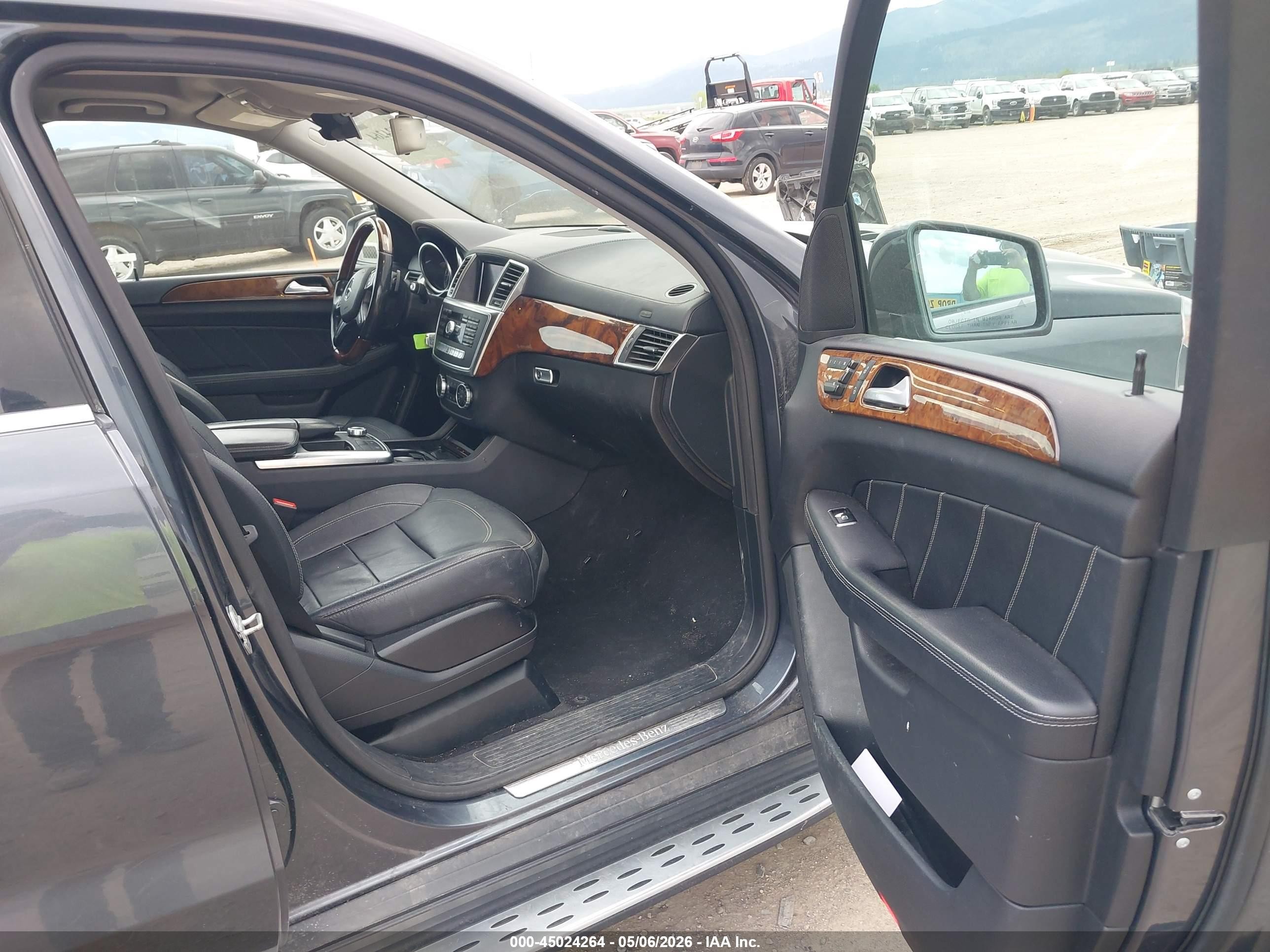 2015 Mercedes-benz Gl 450 4matic Gray vin: 4JGDF6EE1FA468812