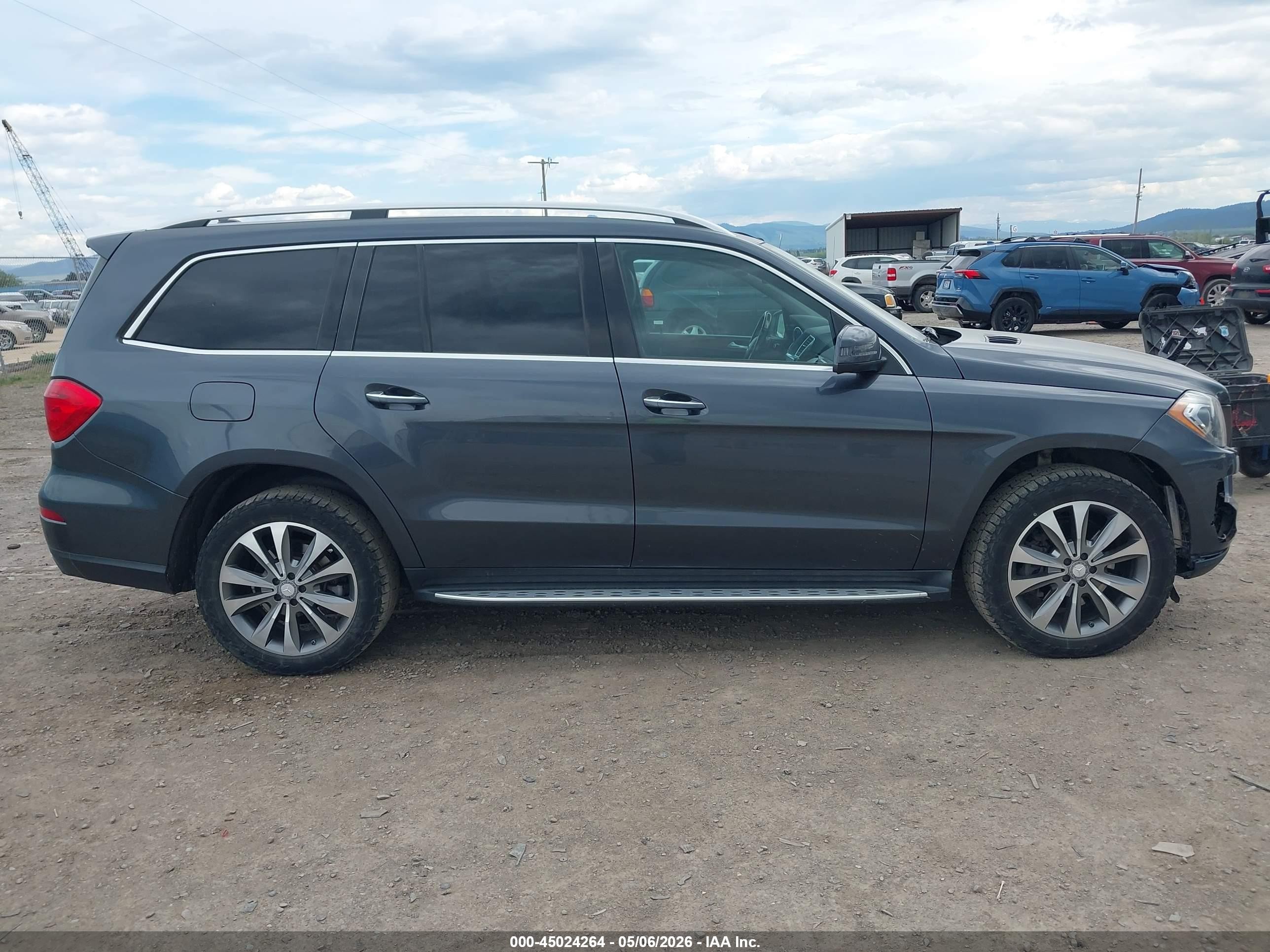 2015 Mercedes-benz Gl 450 4matic Gray vin: 4JGDF6EE1FA468812