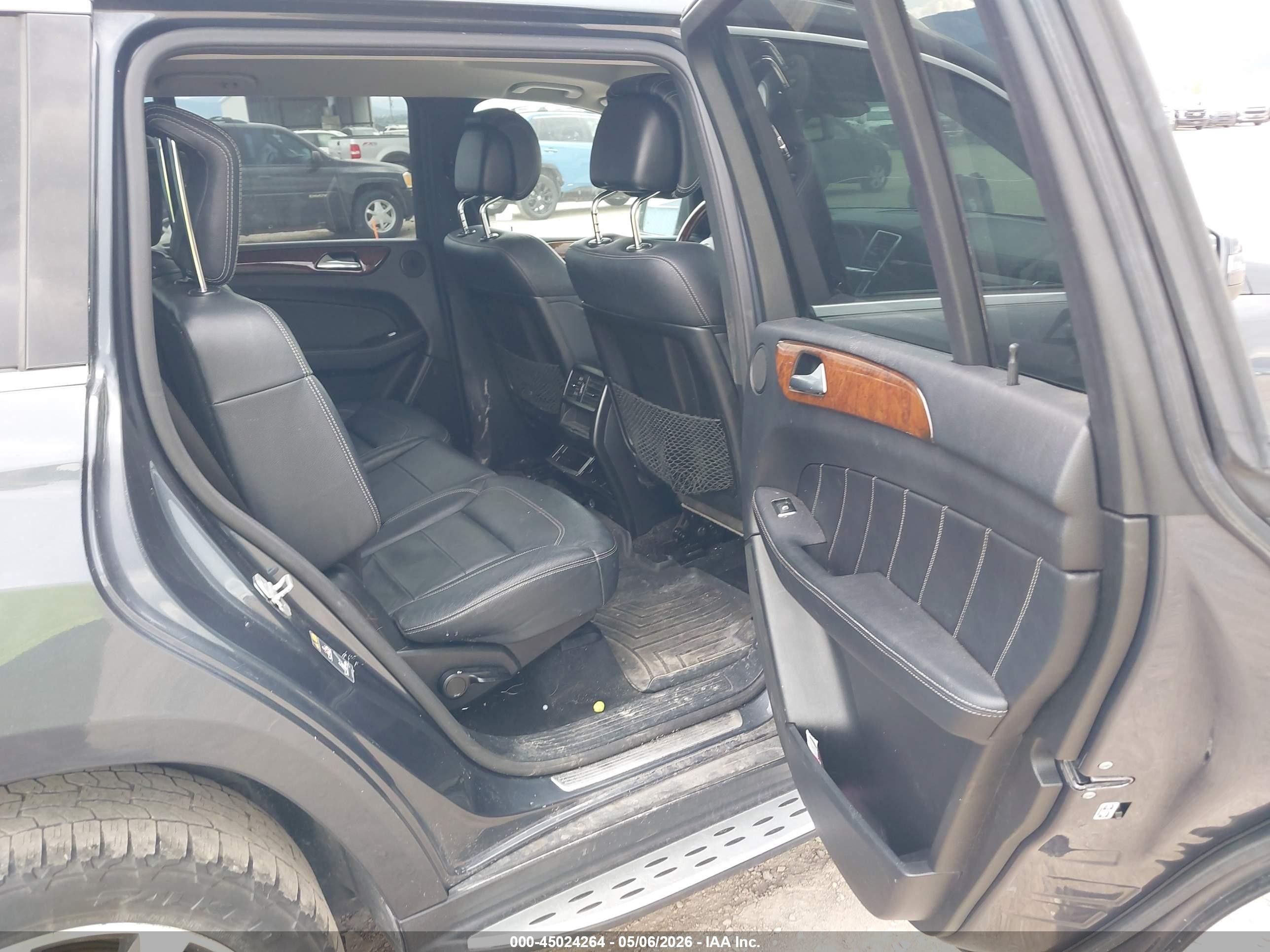 2015 Mercedes-benz Gl 450 4matic Gray vin: 4JGDF6EE1FA468812
