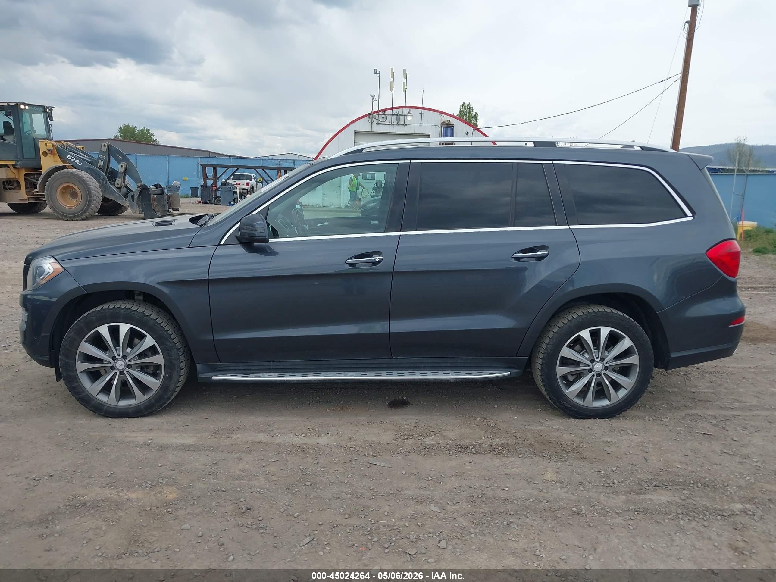 2015 Mercedes-benz Gl 450 4matic Gray vin: 4JGDF6EE1FA468812